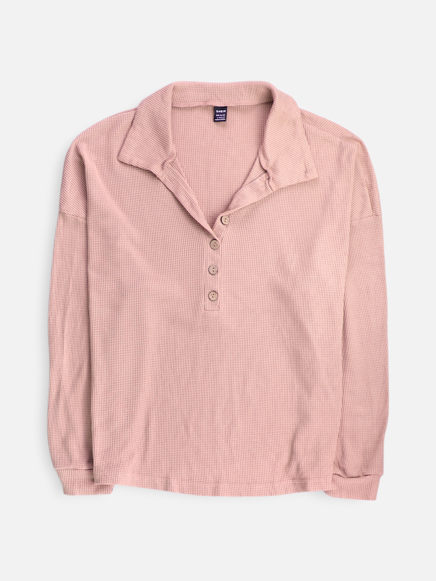 SHEIN Sudadera Fleece Basic - Mujer - Large