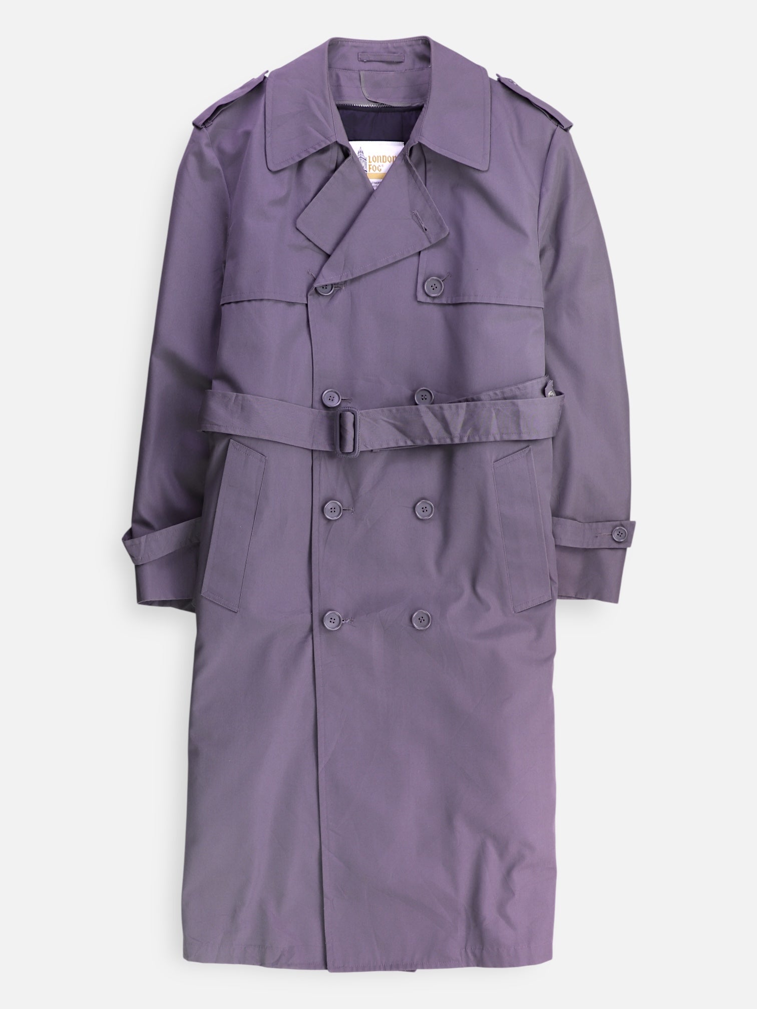 LONDON FOG Abrigo Largo Casual - Hombre - 40R