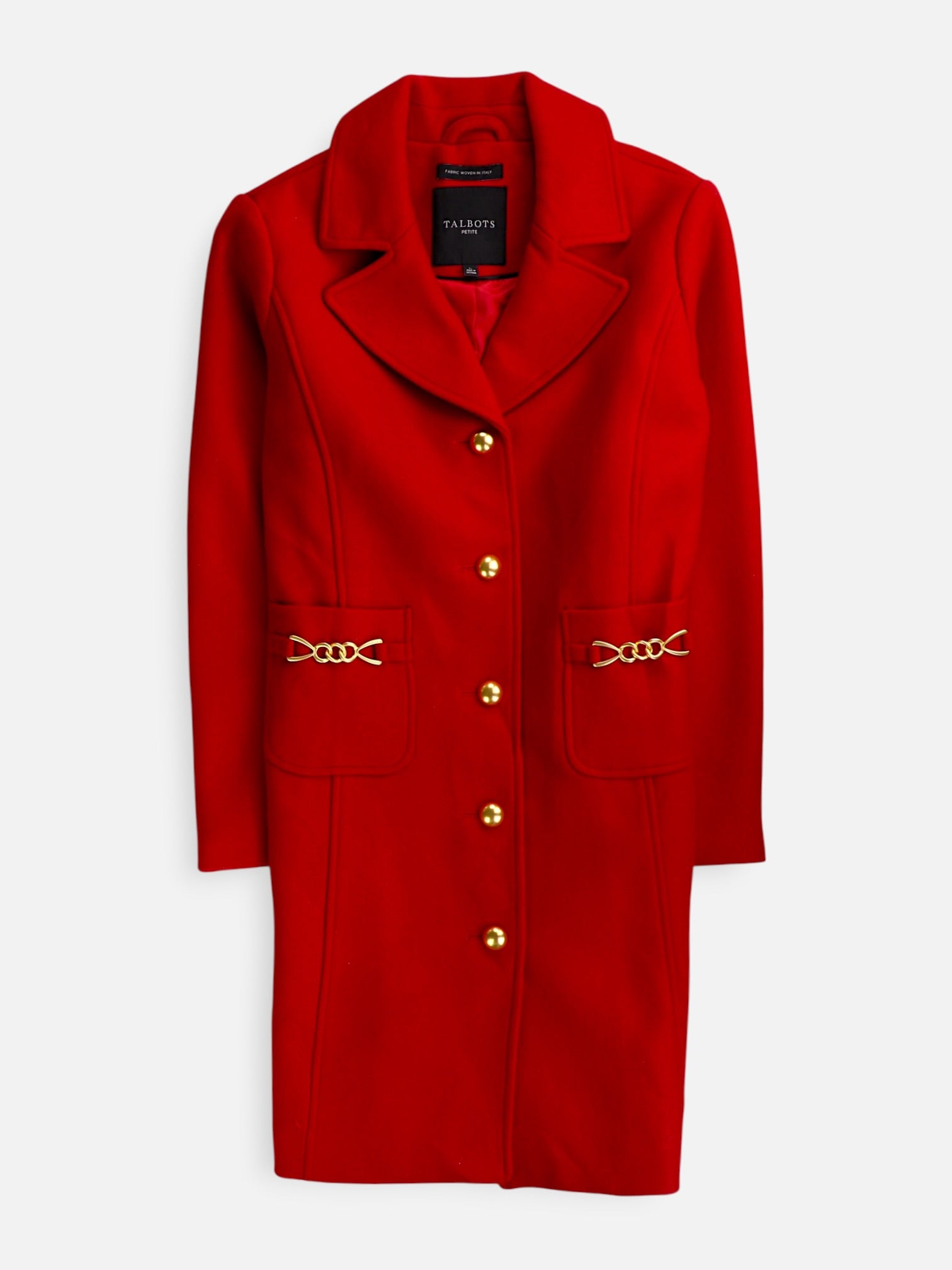 TALBOTS Abrigo  Single breasted trench Casual - Mujer - 2 PETITE