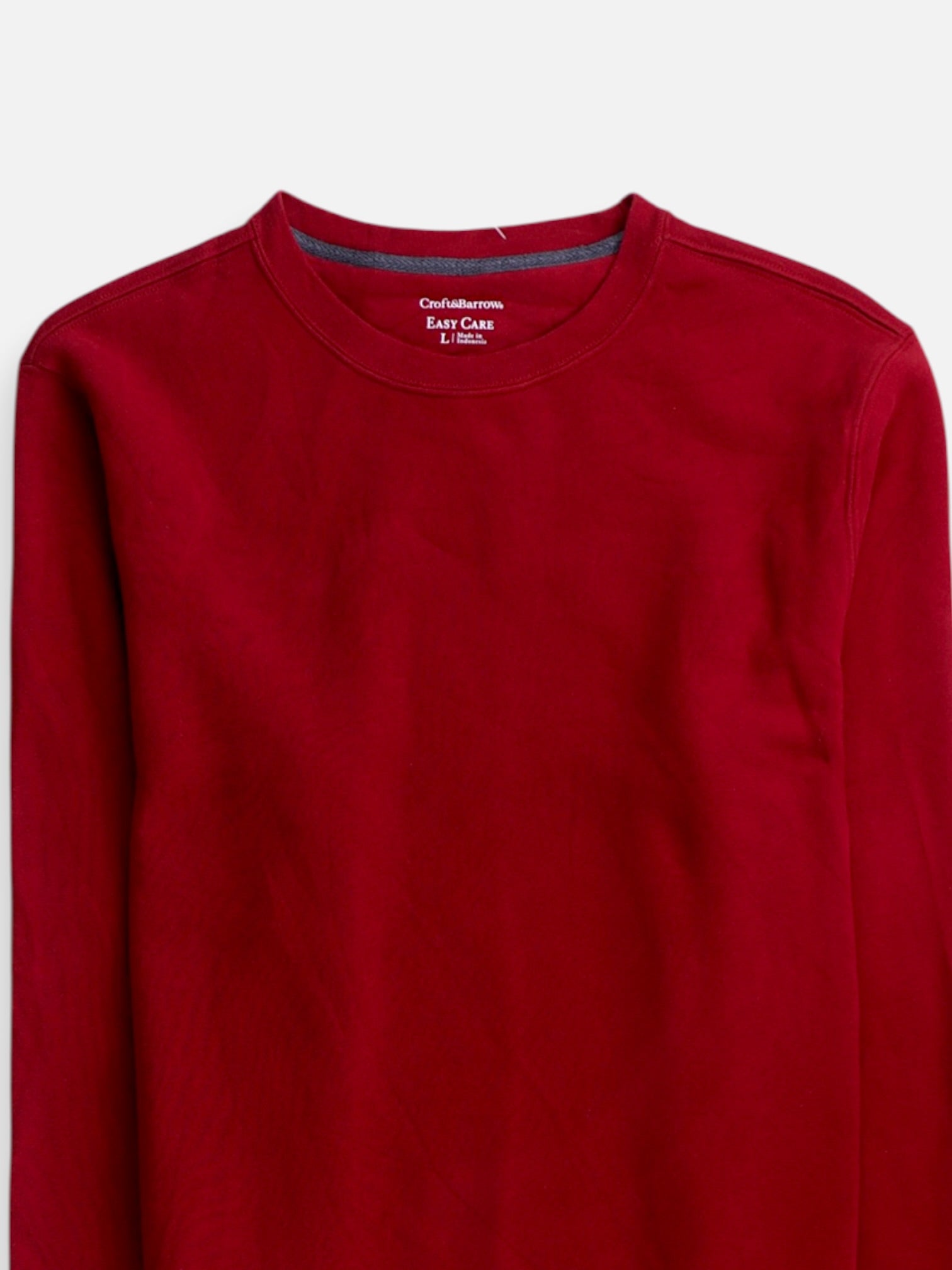 Croft & Barrow Sudadera Sweatshirt Basic - Hombre - Large