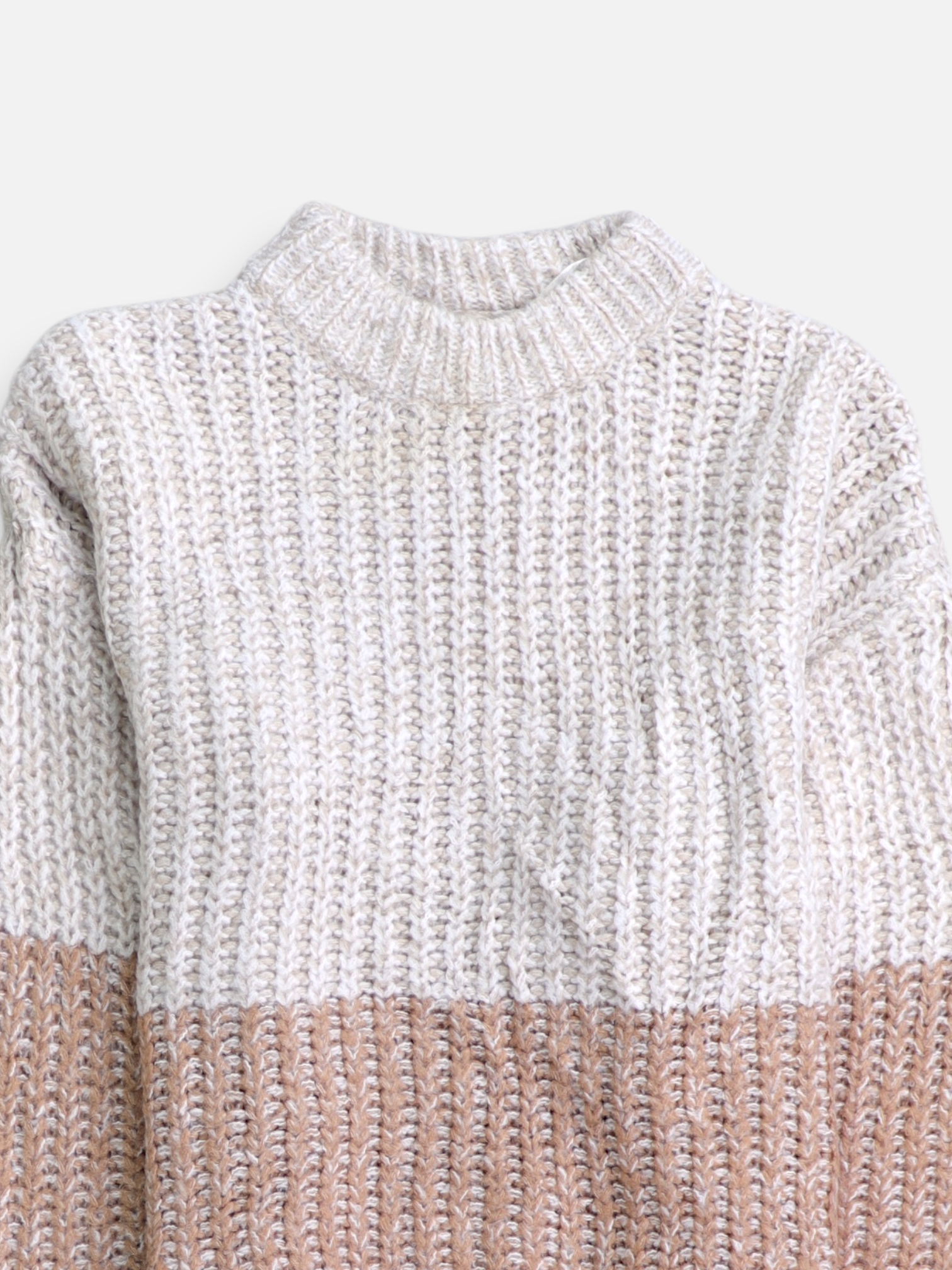 PRIMARK Sueter Knit Color Block - Niña - Small - 6-8Y (Años)