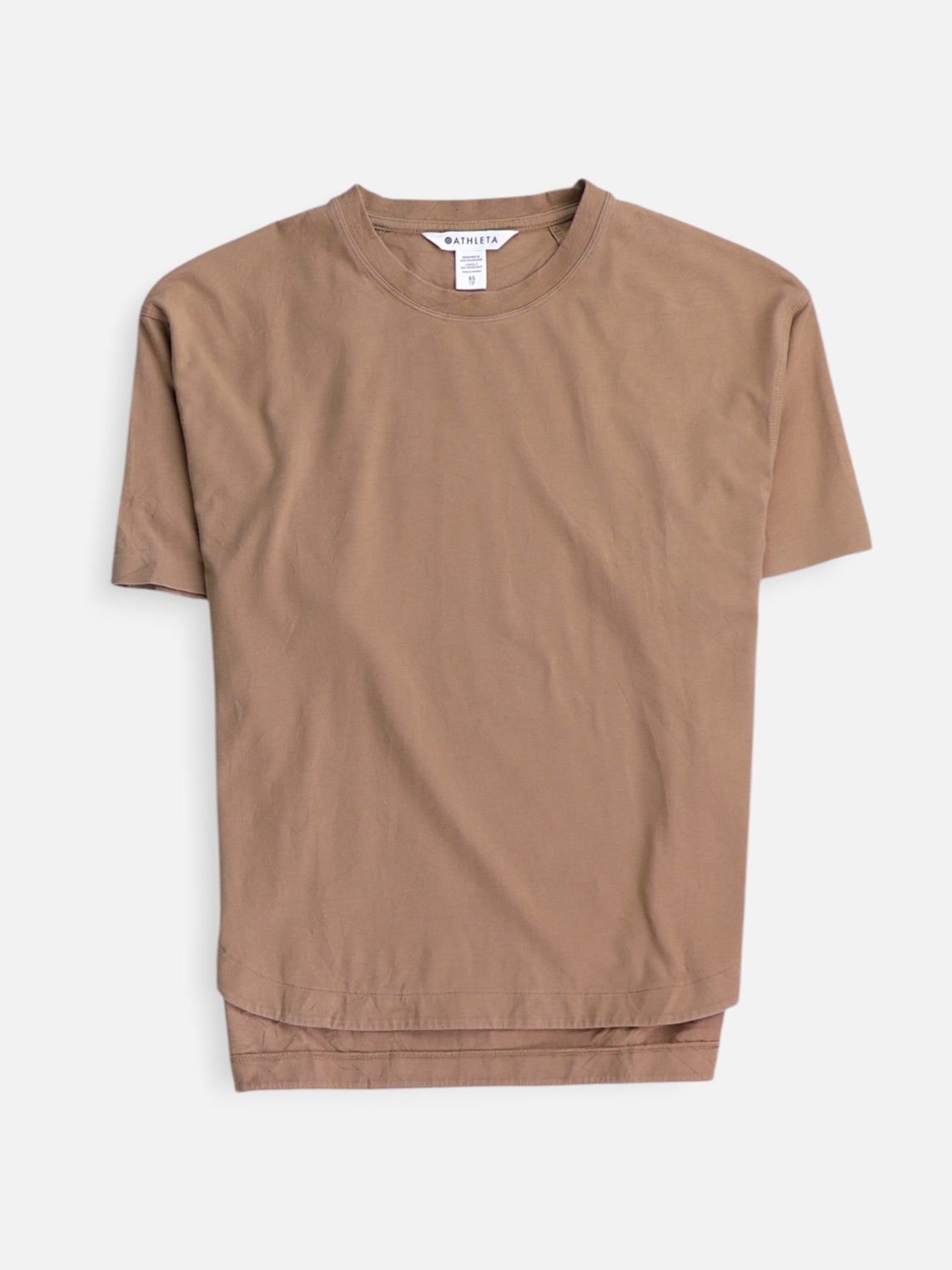 ATHLETA Camiseta Basic - Mujer - XS PETITE