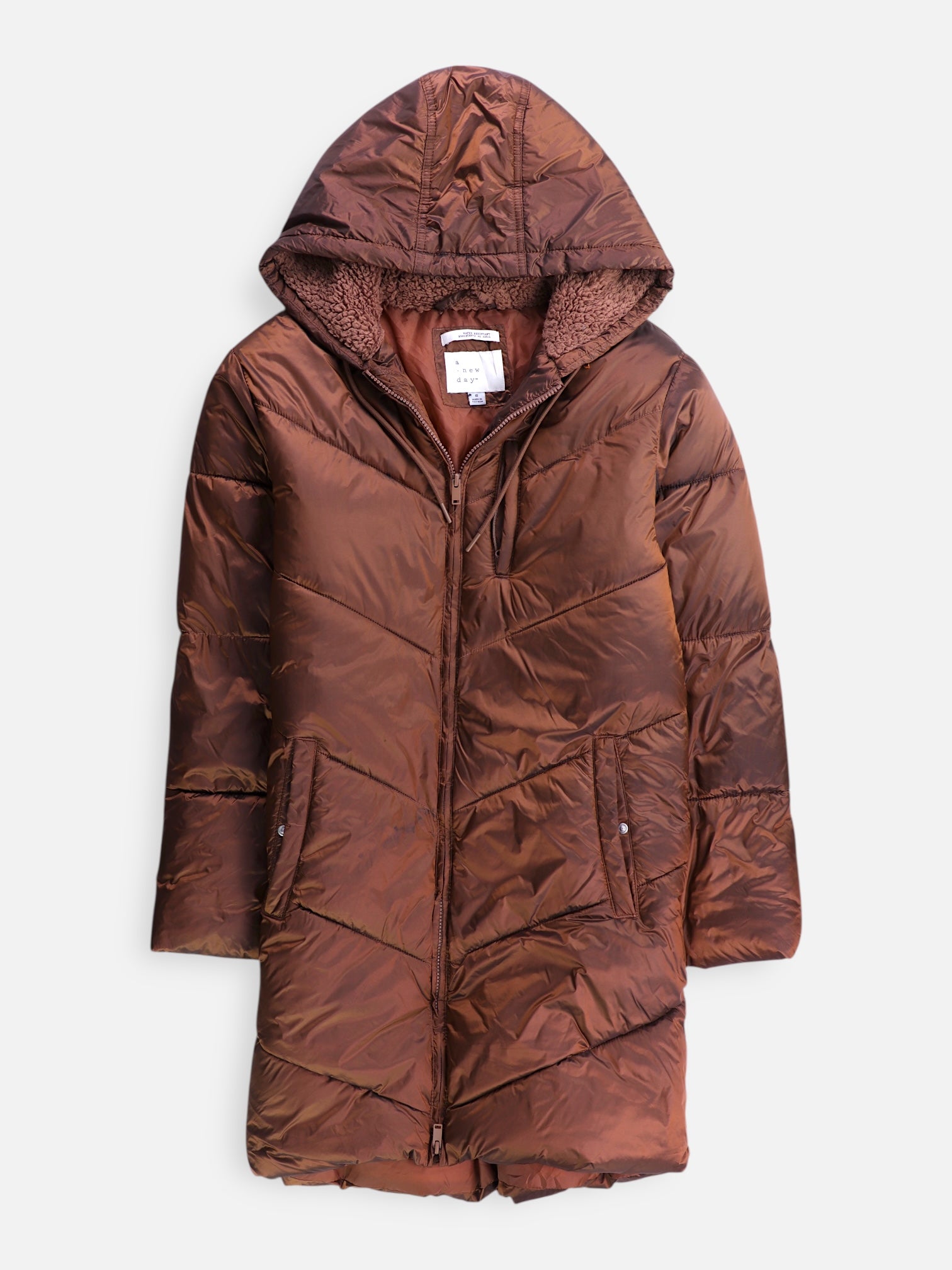 a new day Abrigo Impermeable Puffer - Mujer - Small