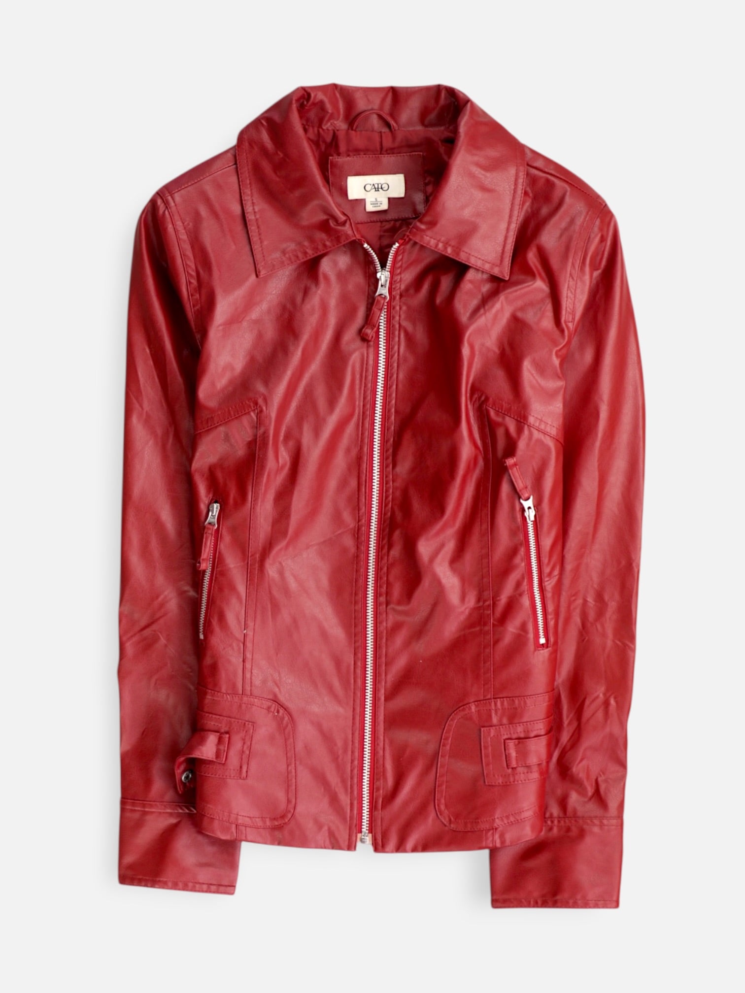 Chaqueta Casual Cuero - Mujer - Small