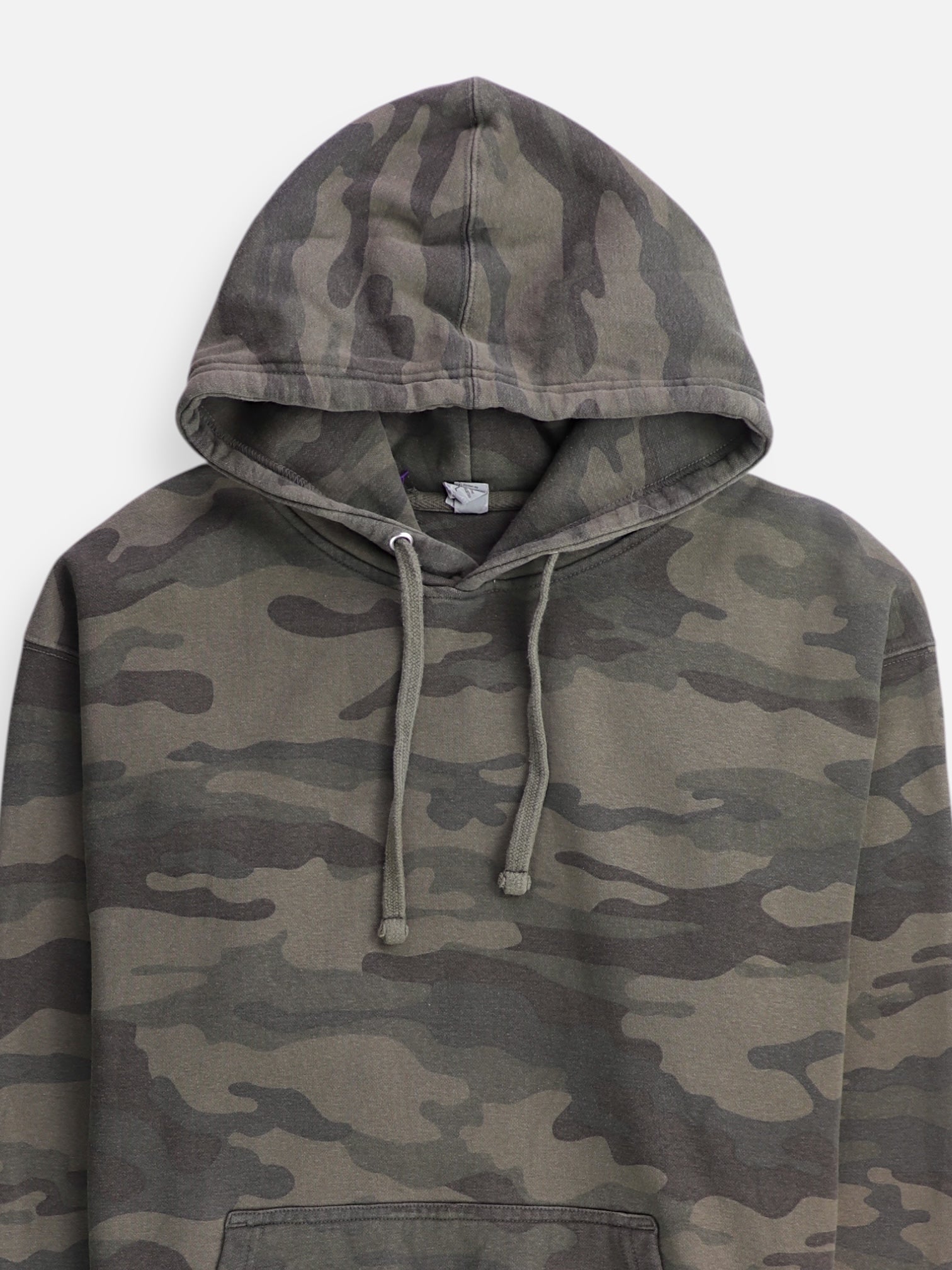 Sudadera Hoodie Camuflaje - Hombre - Large