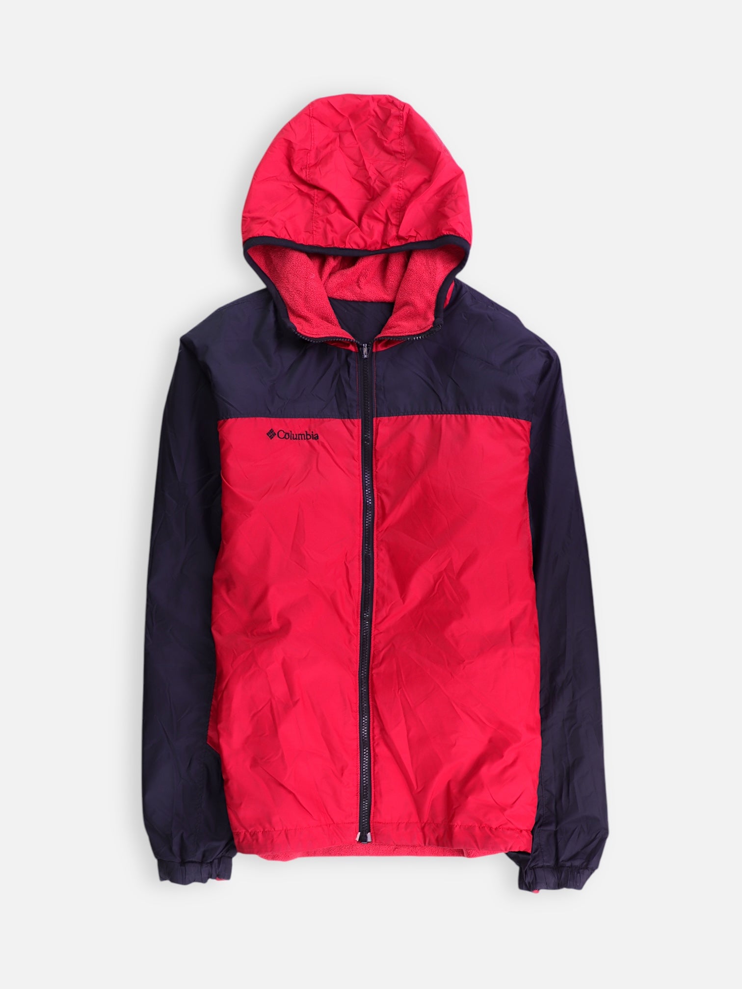 Columbia Chaqueta Impermeable Color Block - Niño - XL - 18-20Y (Años)