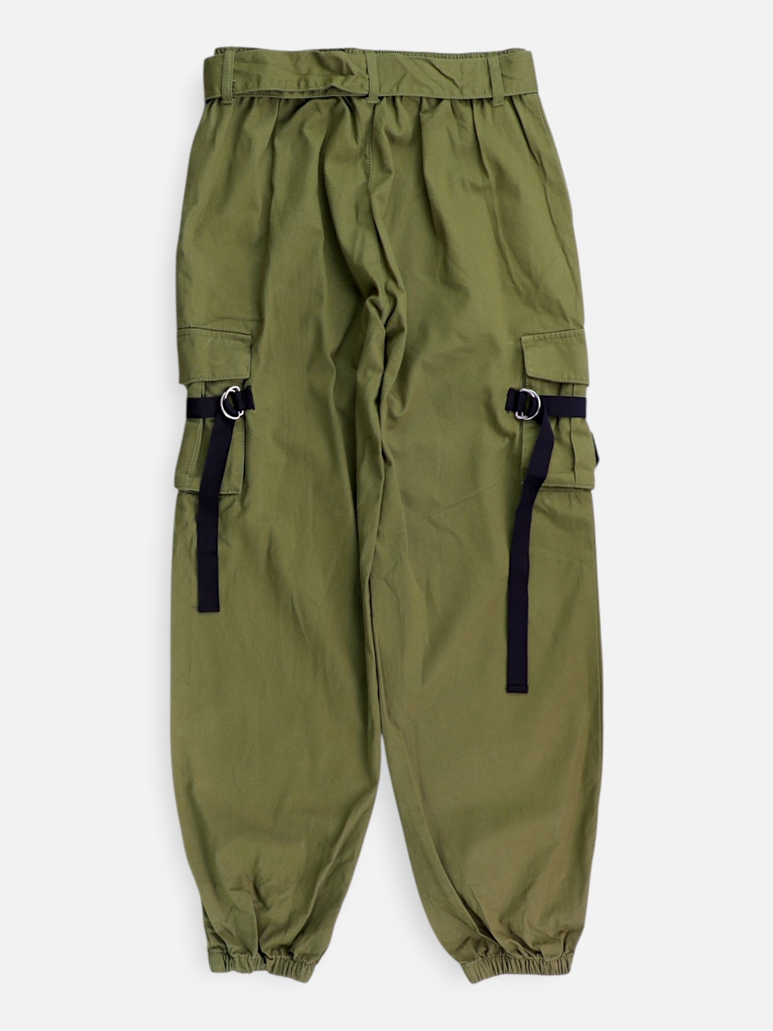 Forever 21 Pantalon Regular Fit Cargo - Mujer - Small