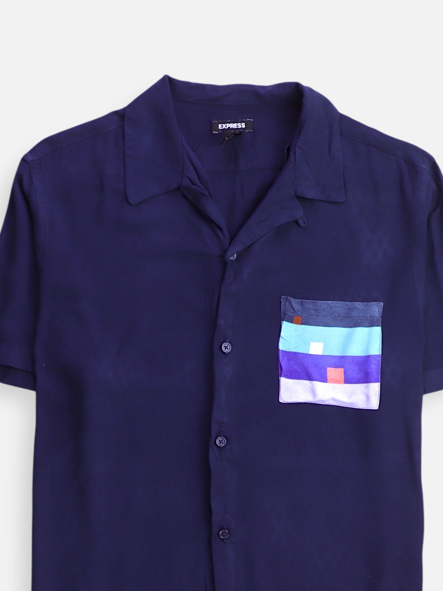 EXPRESS Camisa Casual - Hombre - Large