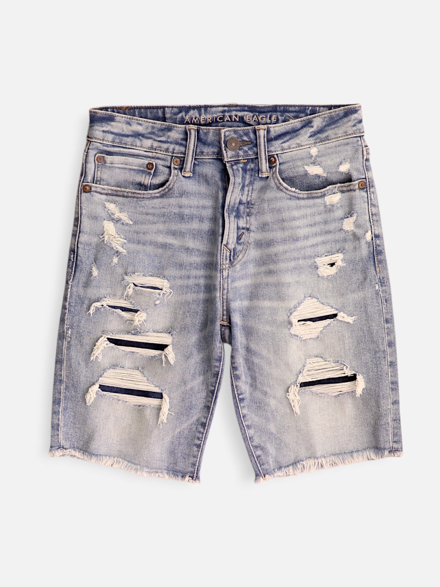 American Eagle Calzoneta Denim - Hombre - 28'