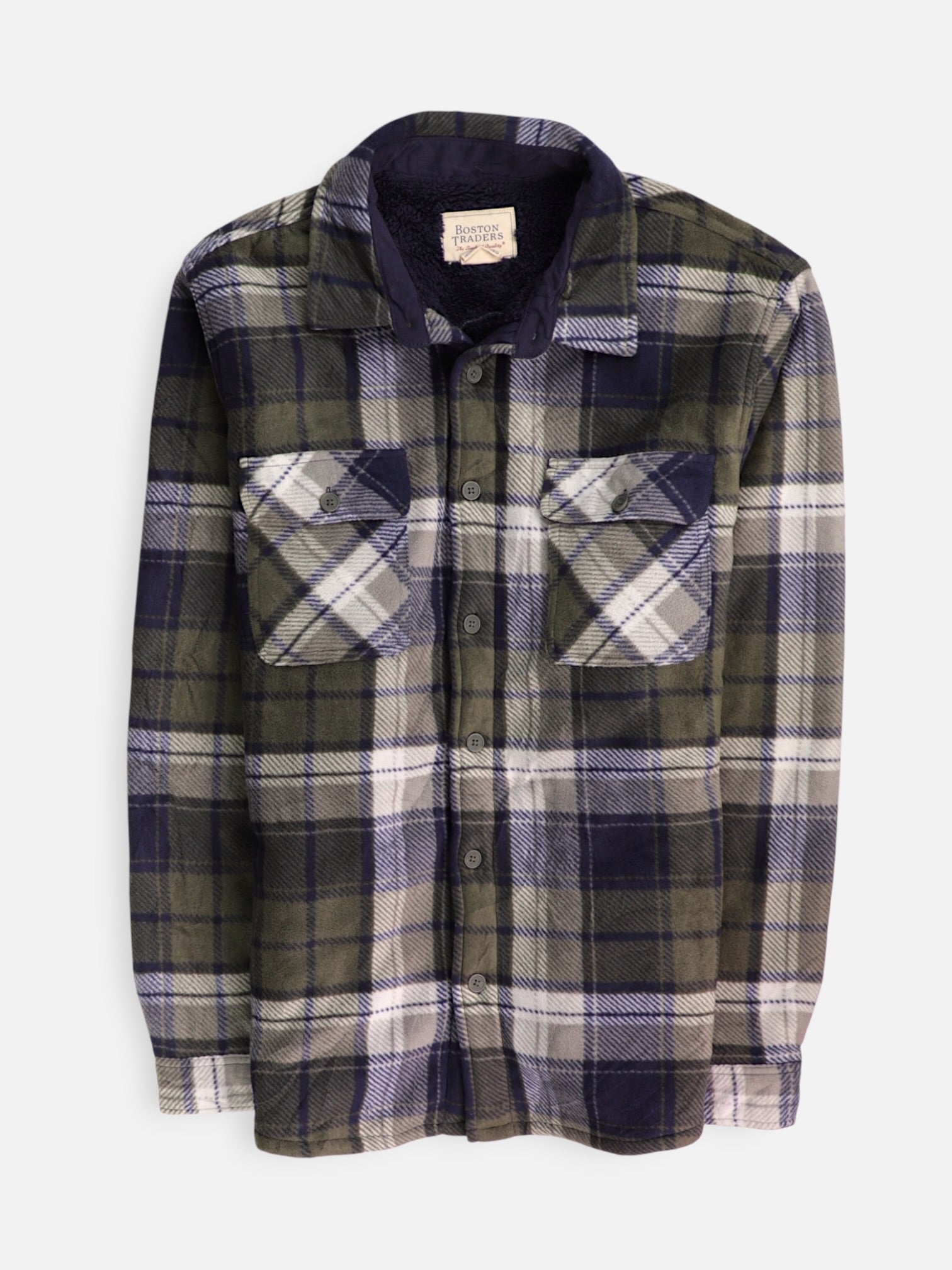 Chaqueta Sobrecamisa Color Block - Hombre - 2XL