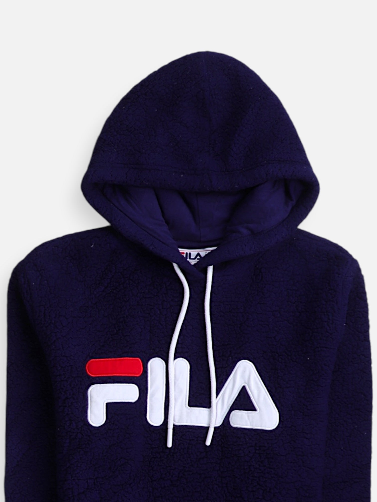 Fila Sudadera Hoodie Teddy - Mujer - Small