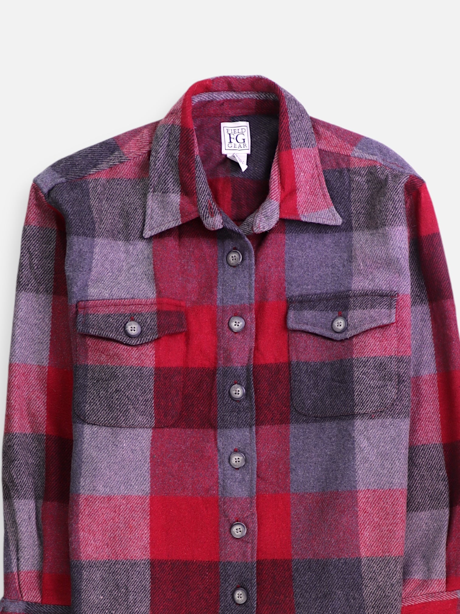 Chaqueta Sobrecamisa Color Block - Hombre - Large