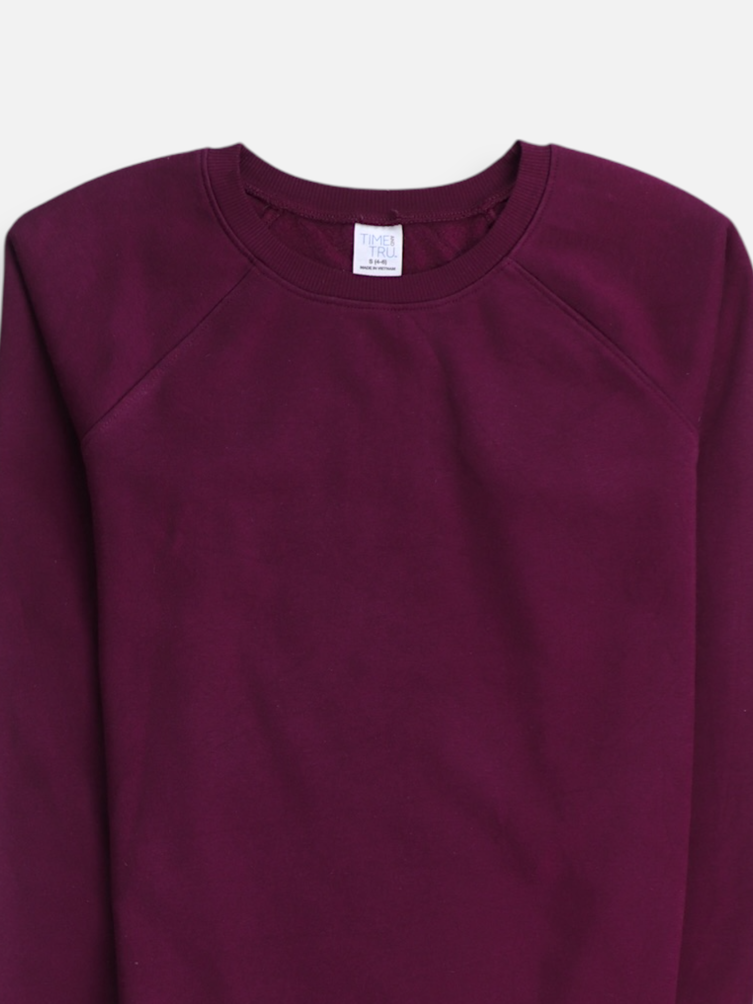 TIME THRU Sudadera Sweatshirt Basic - Mujer - Small