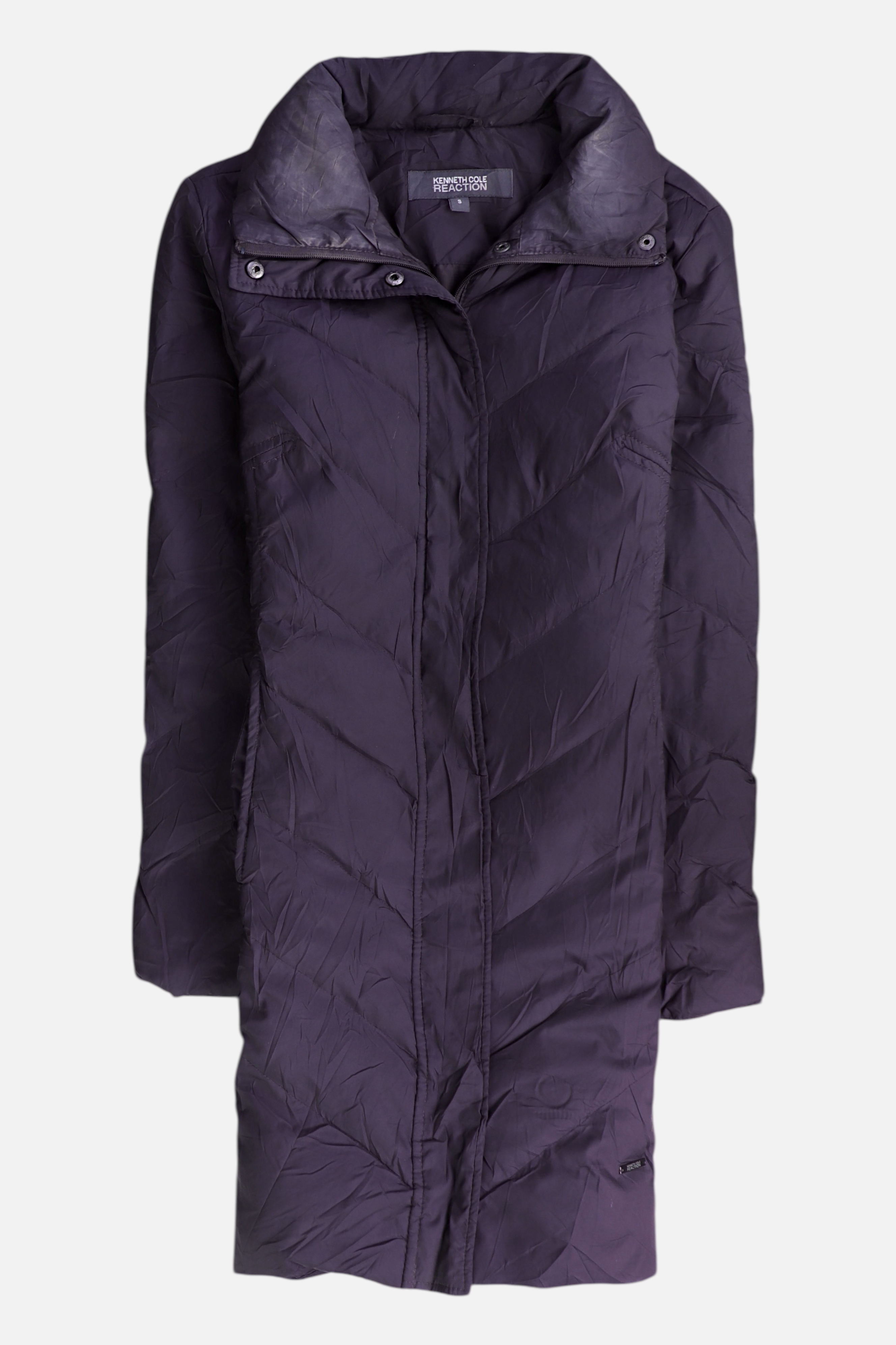 Kenneth Cole Abrigo Impermeable Puffer - Mujer - Small