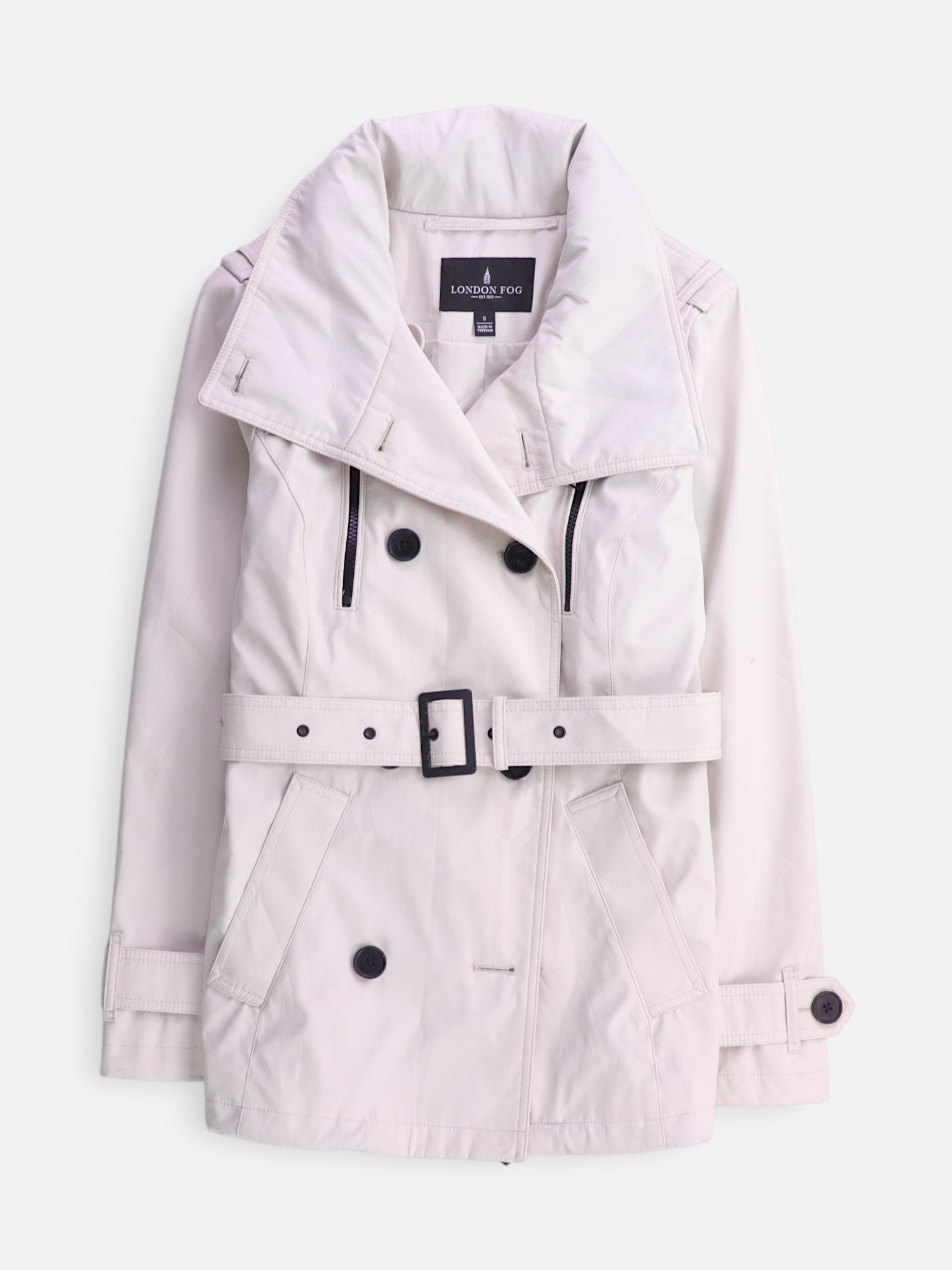LONDON FOG Chaqueta Trench coat Basic - Mujer - Small
