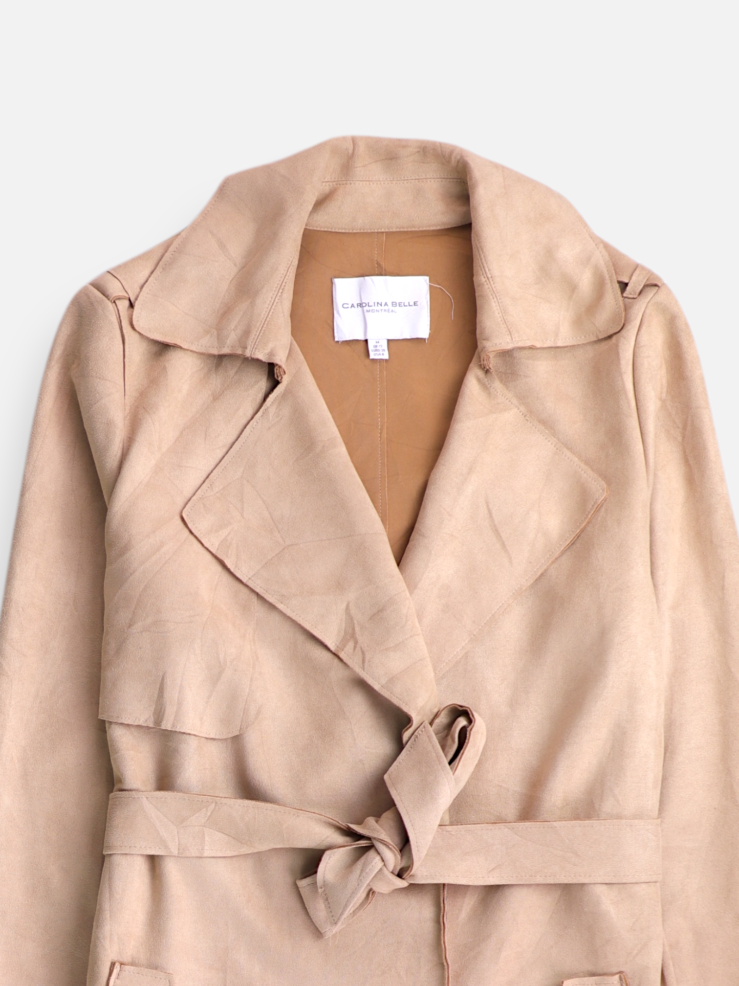 Abrigo Trench Coat Casual - Mujer - Medium