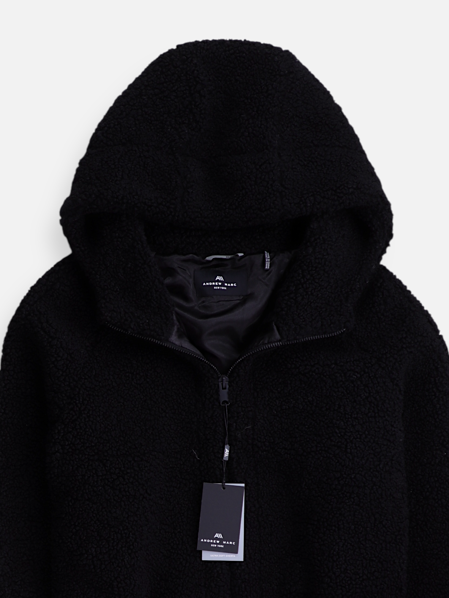 ANDREW MARC Sudadera Hoodie Teddy - Mujer - N/A