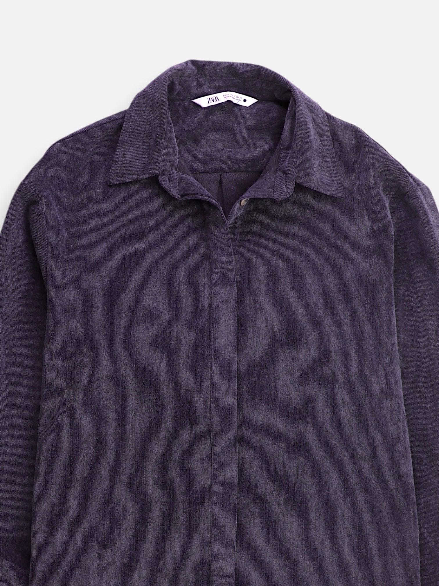 ZARA Camisa Corduroy - Hombre - Medium