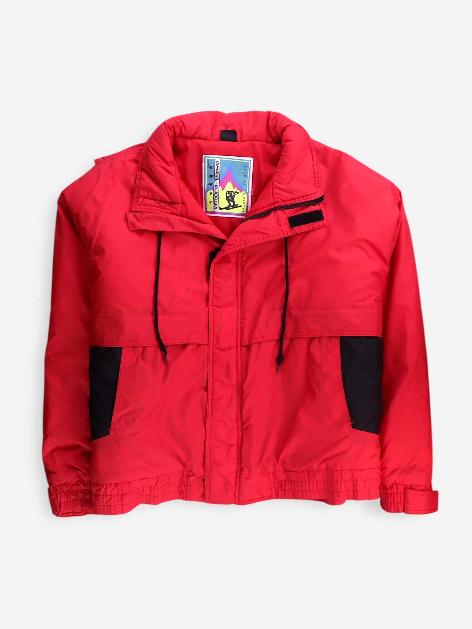 Chaqueta Impermeable Color Block - Hombre - XL
