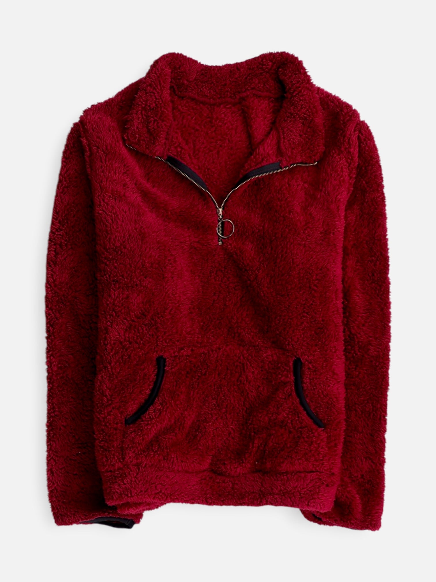 SHEIN Sueter Fleece Teddy - Mujer - XL