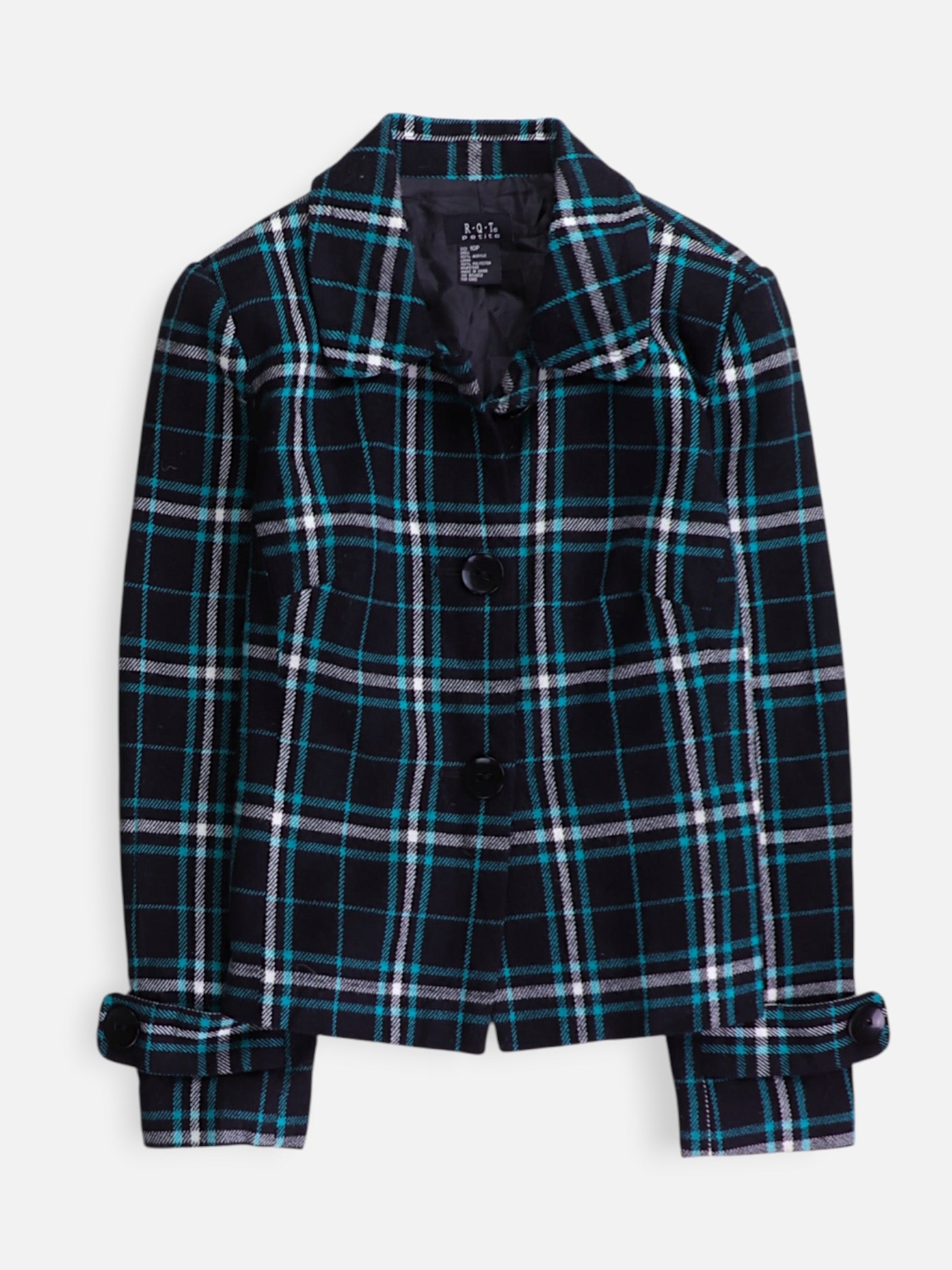 Chaqueta Casual Plaid Types - Mujer - 10 Petite