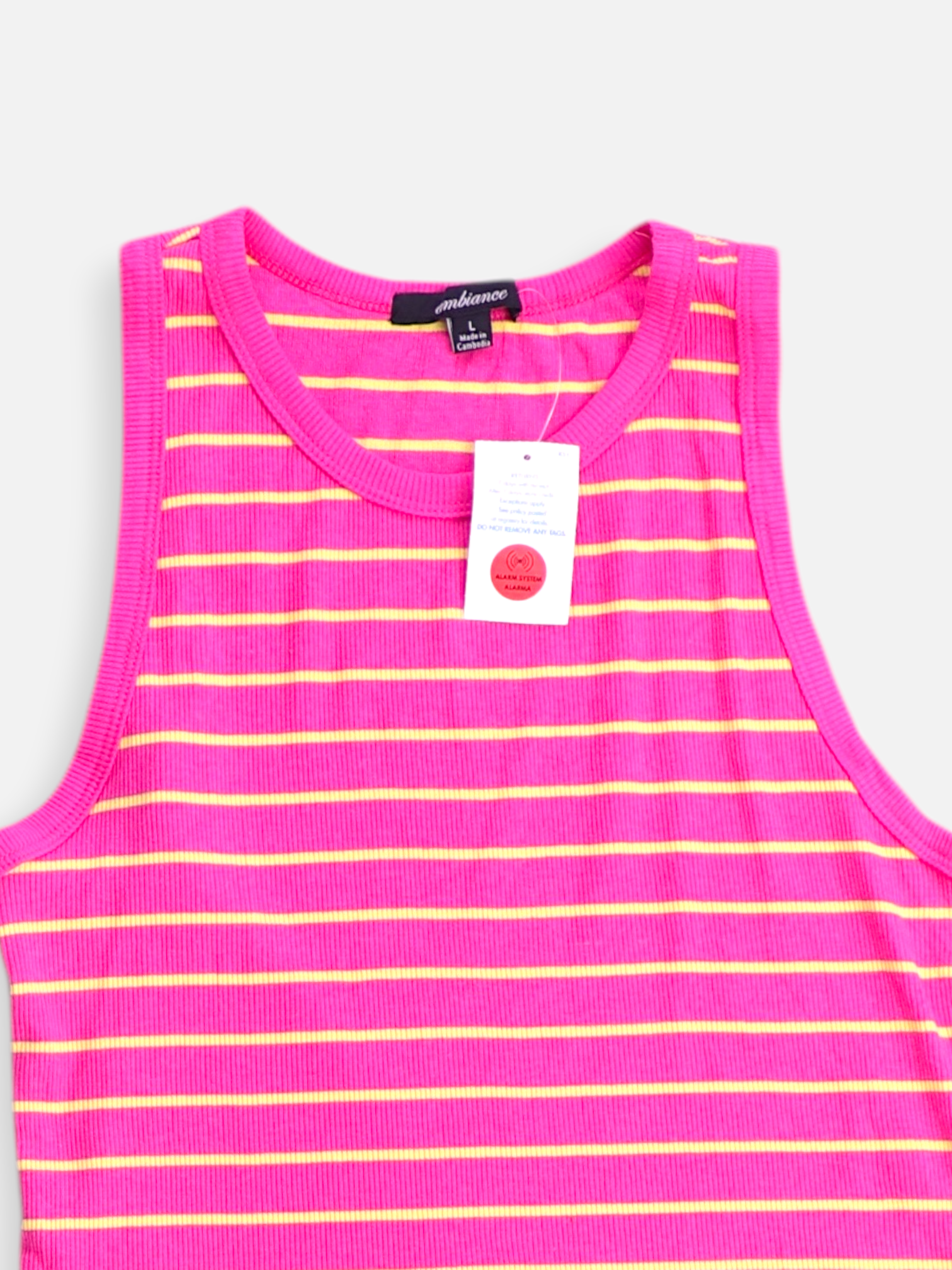 Blusa Crop Top - Mujer - Large