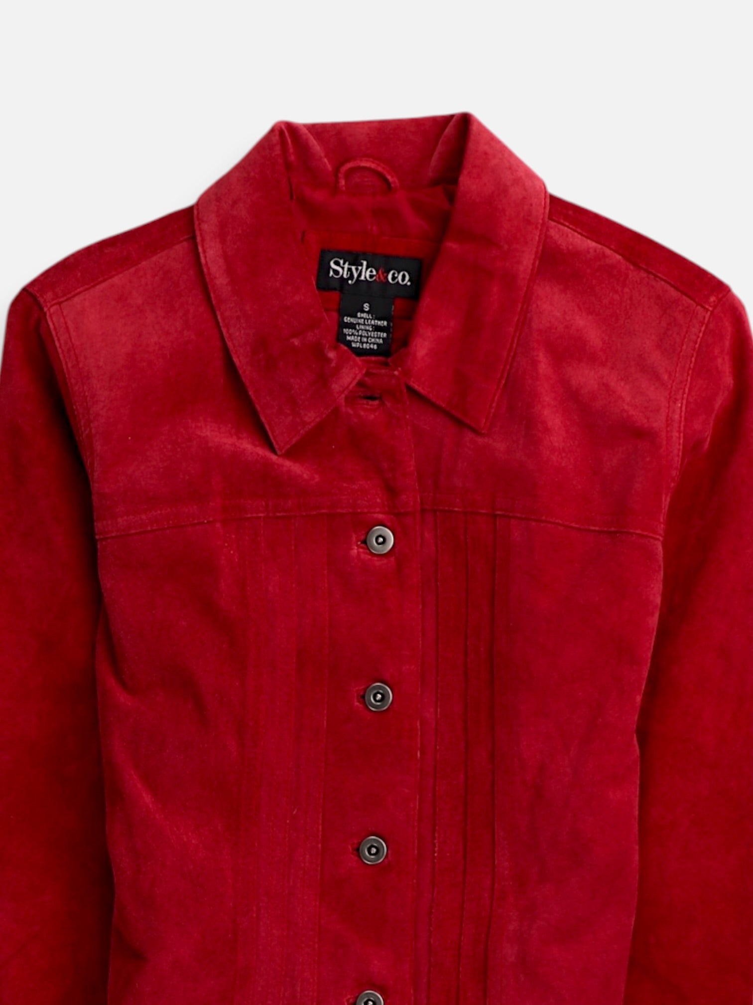 Chaqueta Casual Suede - Mujer - Small