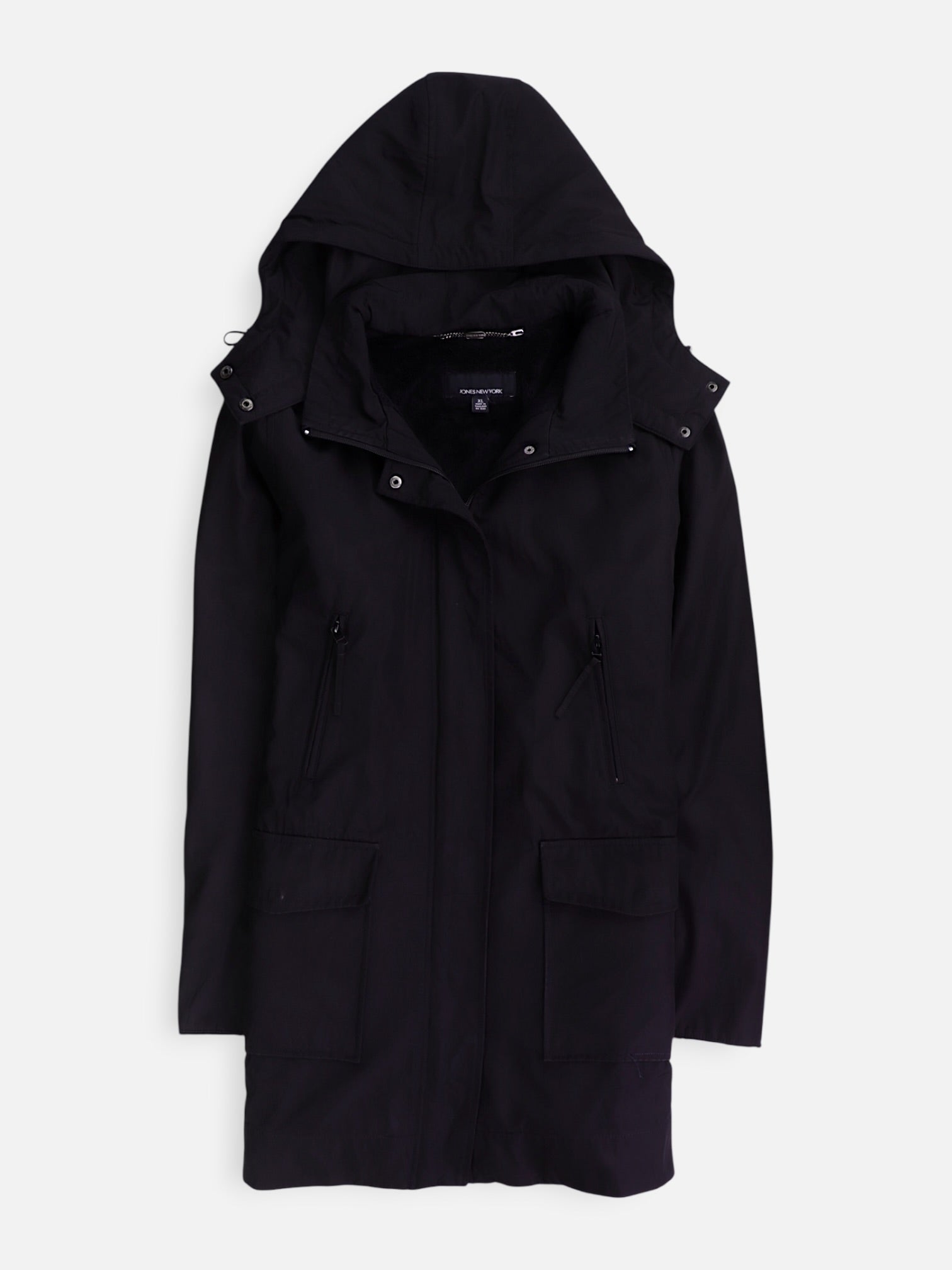 JONES NEW YORK Abrigo  Single breasted trench Impermeable - Mujer - XL