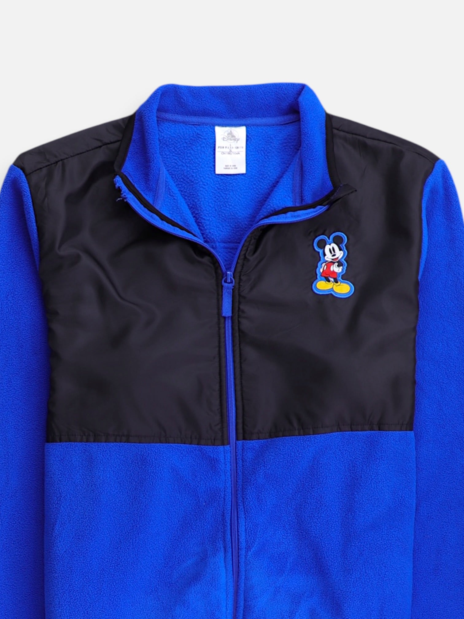 Disney Sueter Fleece Color Block - Hombre - Large