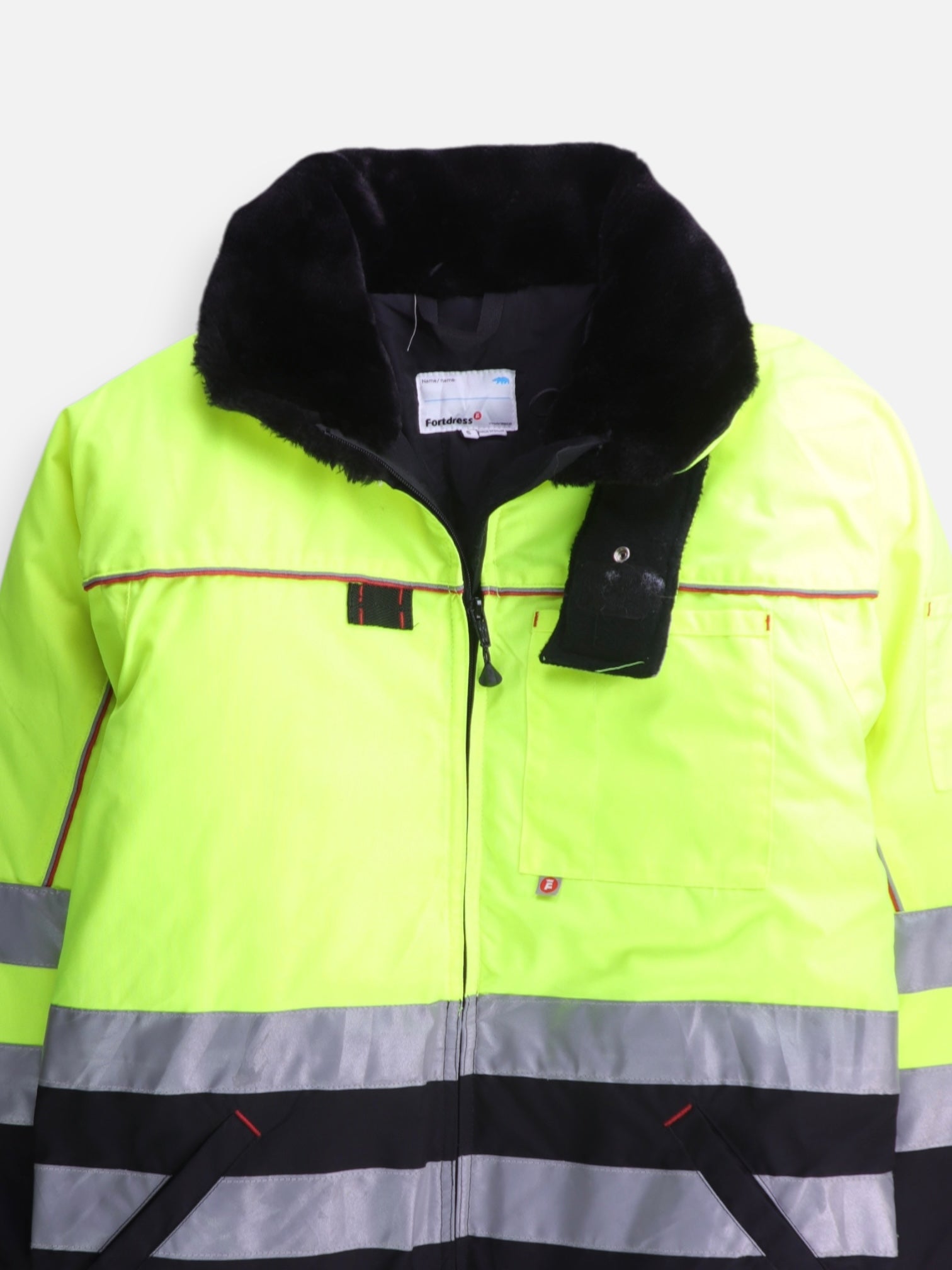 Chaqueta Impermeable Color Block - Hombre - Small
