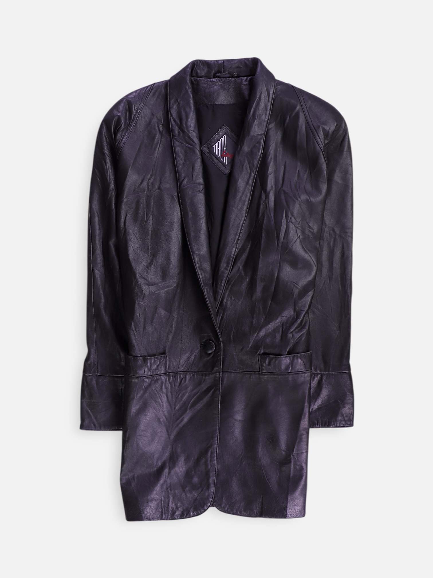 Chaqueta Casual Cuero - Hombre - XS