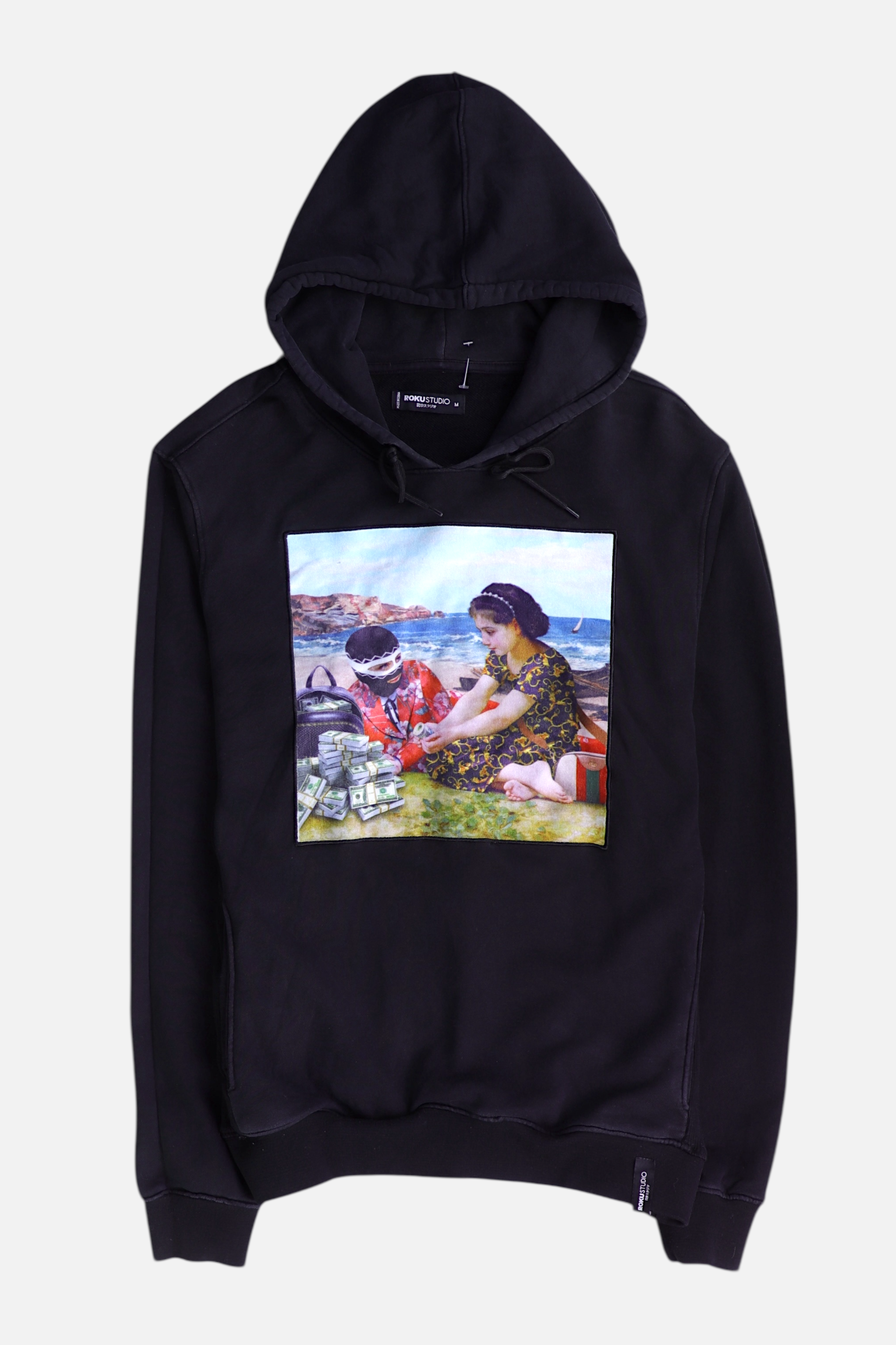 Sudadera Hoodie Basic - Hombre - Medium