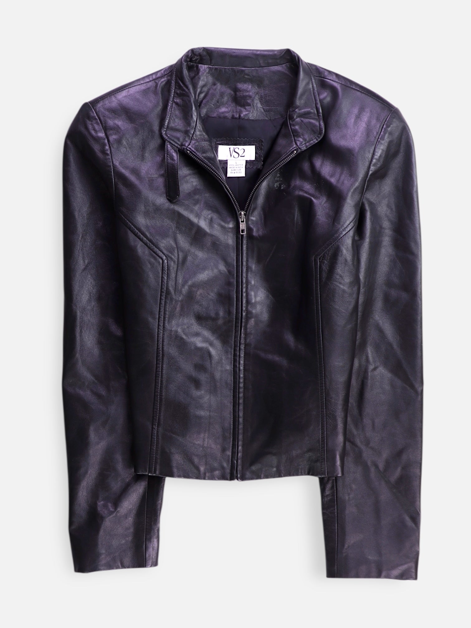 Chaqueta Casual Cuero - Mujer - Large