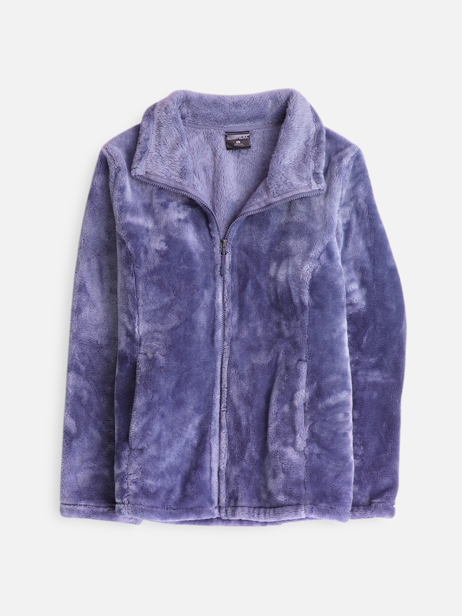 32 HEAT COOL Sueter Fleece Casual - Mujer - Large