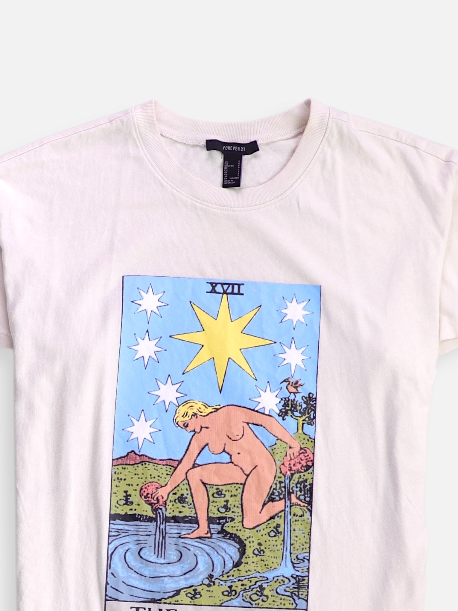 Forever 21 Camiseta Grafica - Mujer - Small