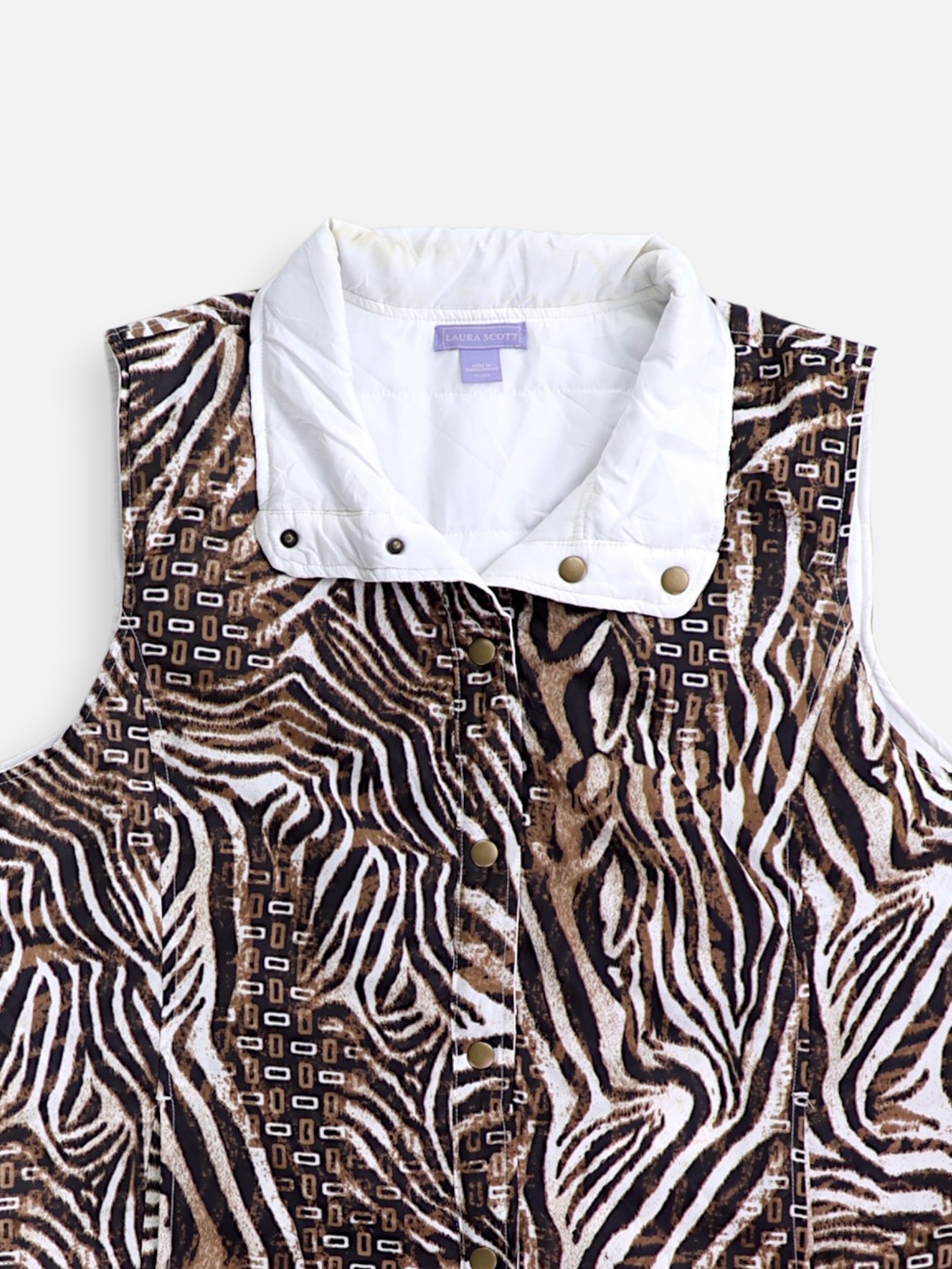 KAREN SCOTT Chaleco Casual - Mujer - XL