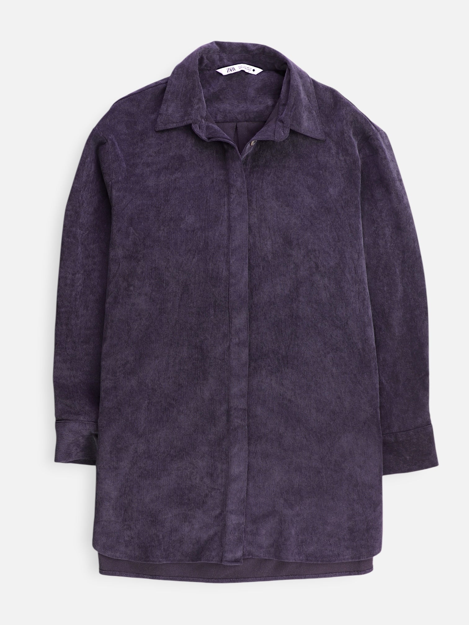 ZARA Camisa Corduroy - Hombre - Medium