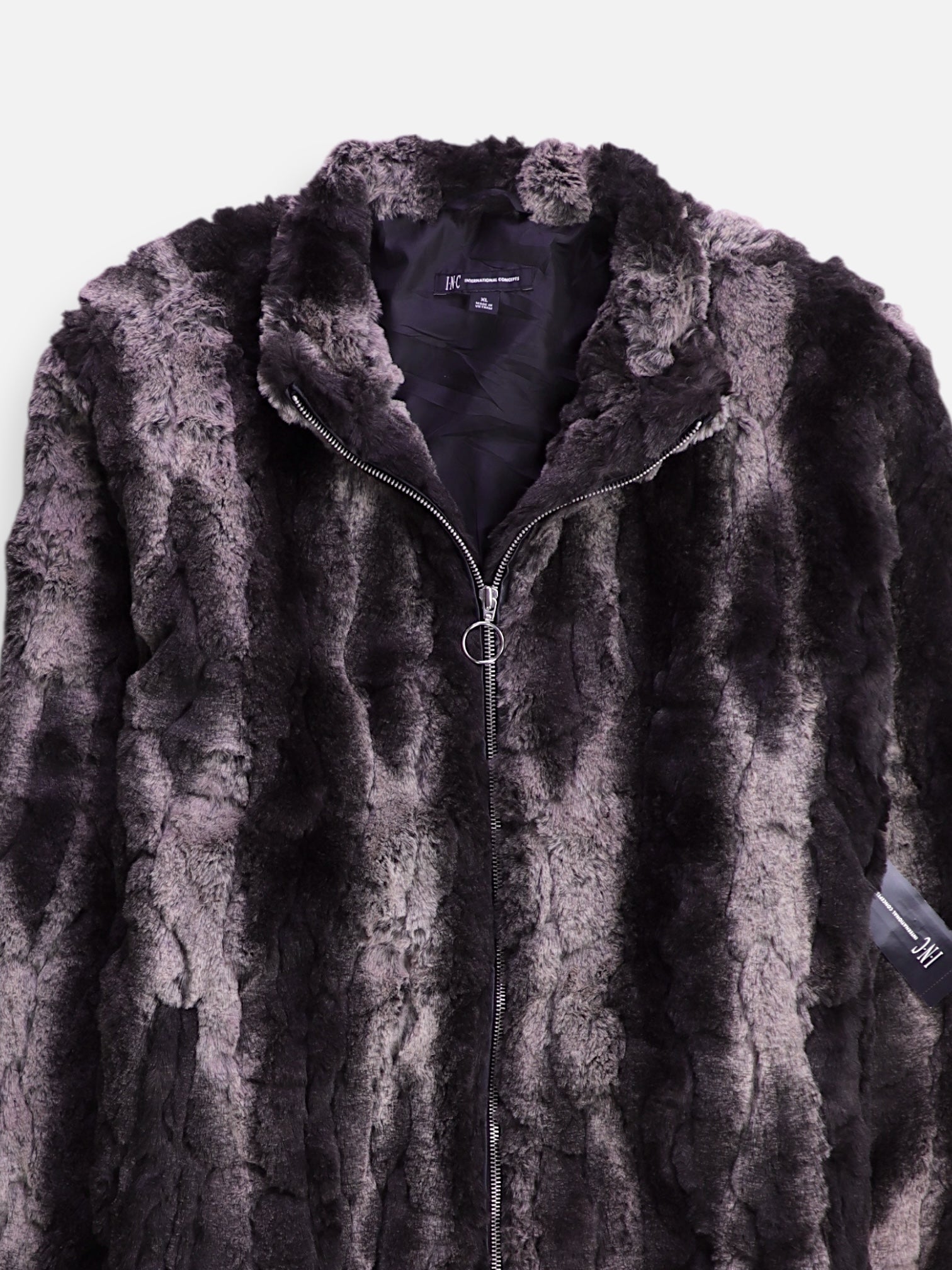 I.N.C Chaqueta Casual Teddy - Mujer - XL