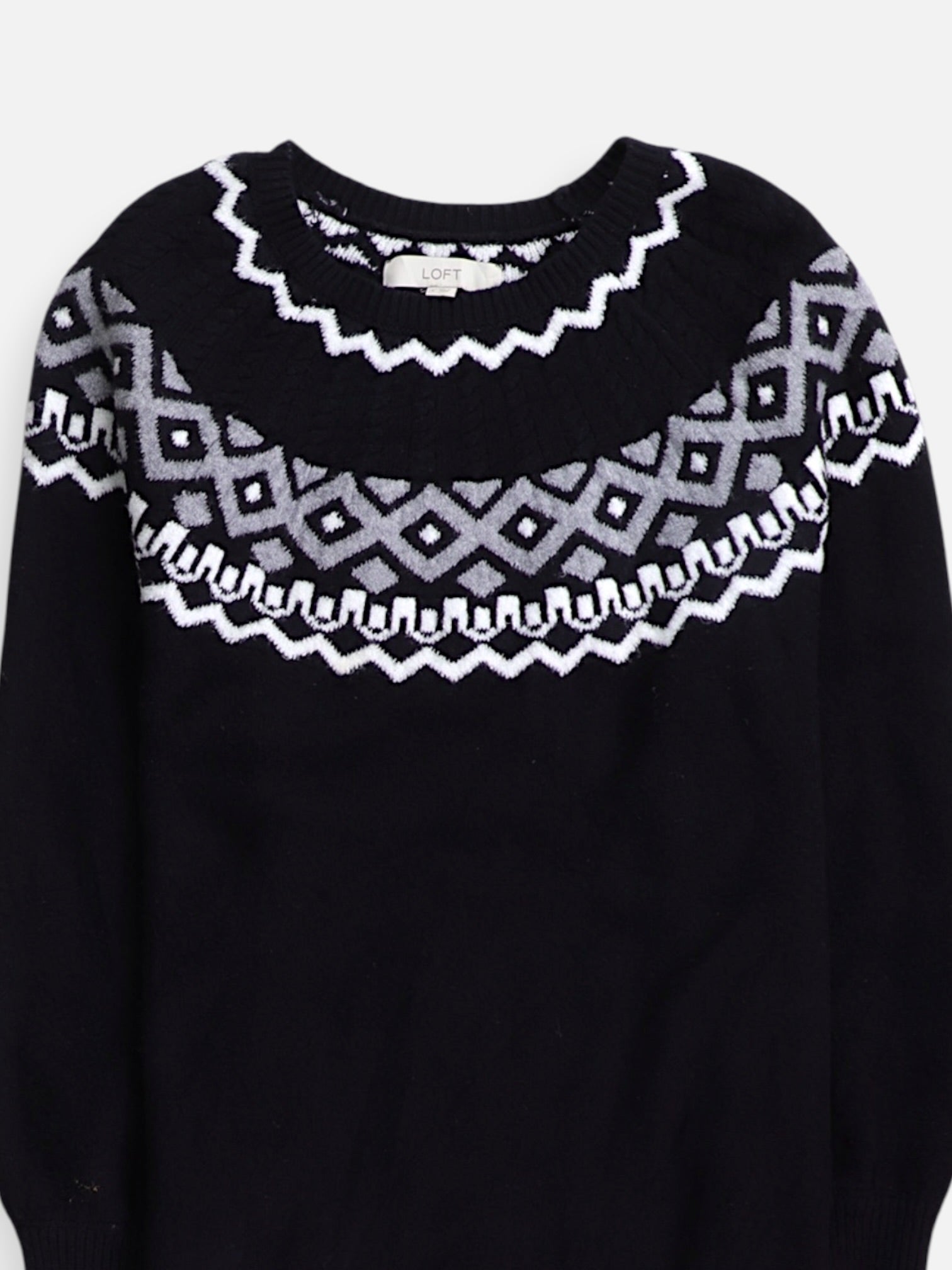 LOFT Sueter Knit Casual - Mujer - Large
