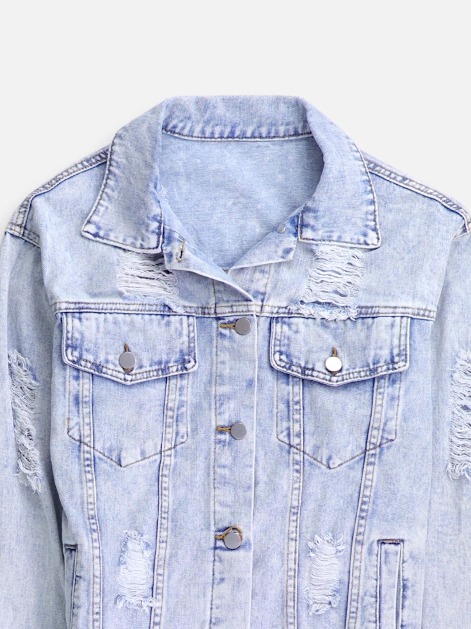 Chaqueta Denim  Basic - Mujer - Small