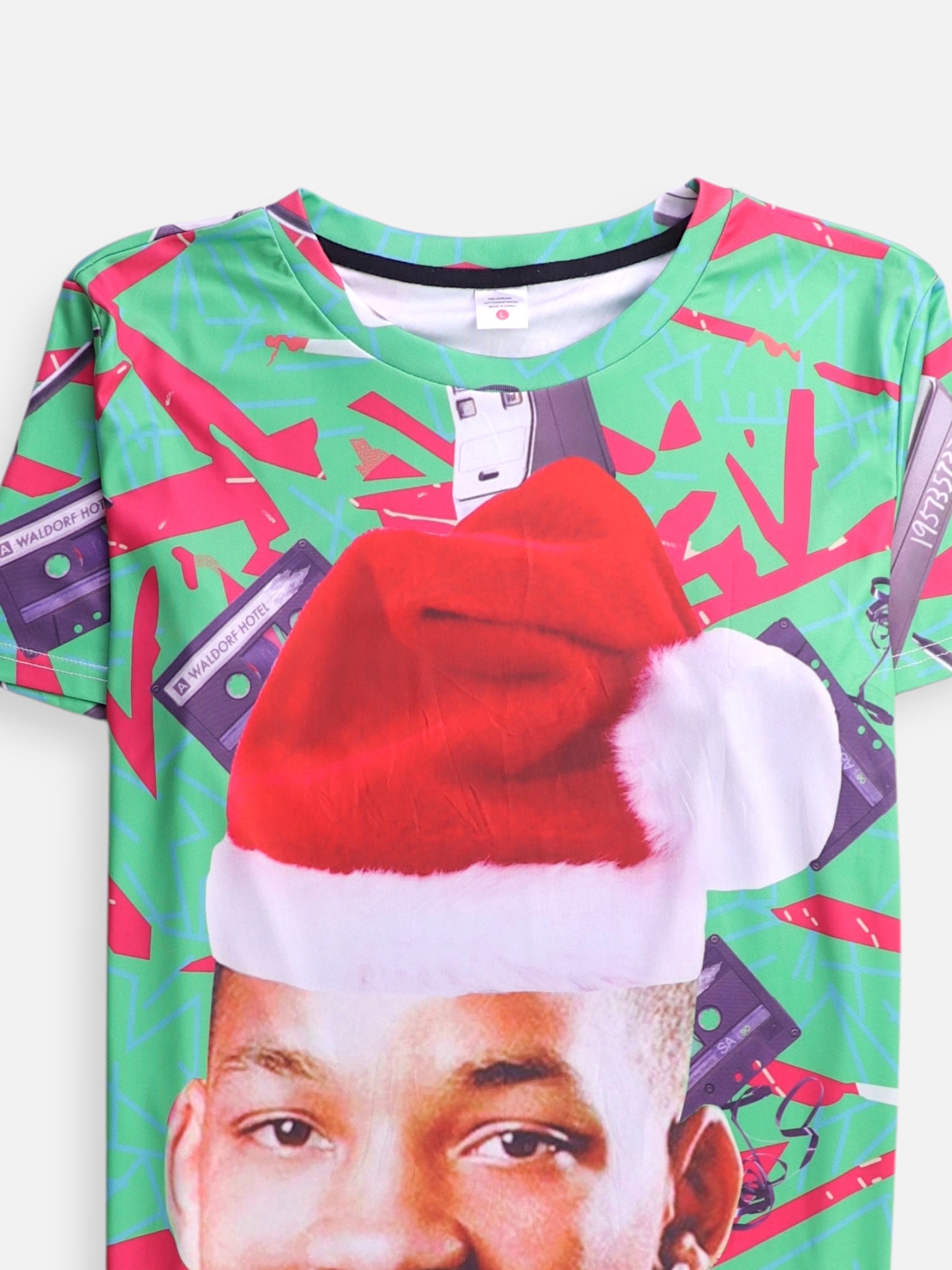 TV Show Camiseta Navideño - Hombre - Large