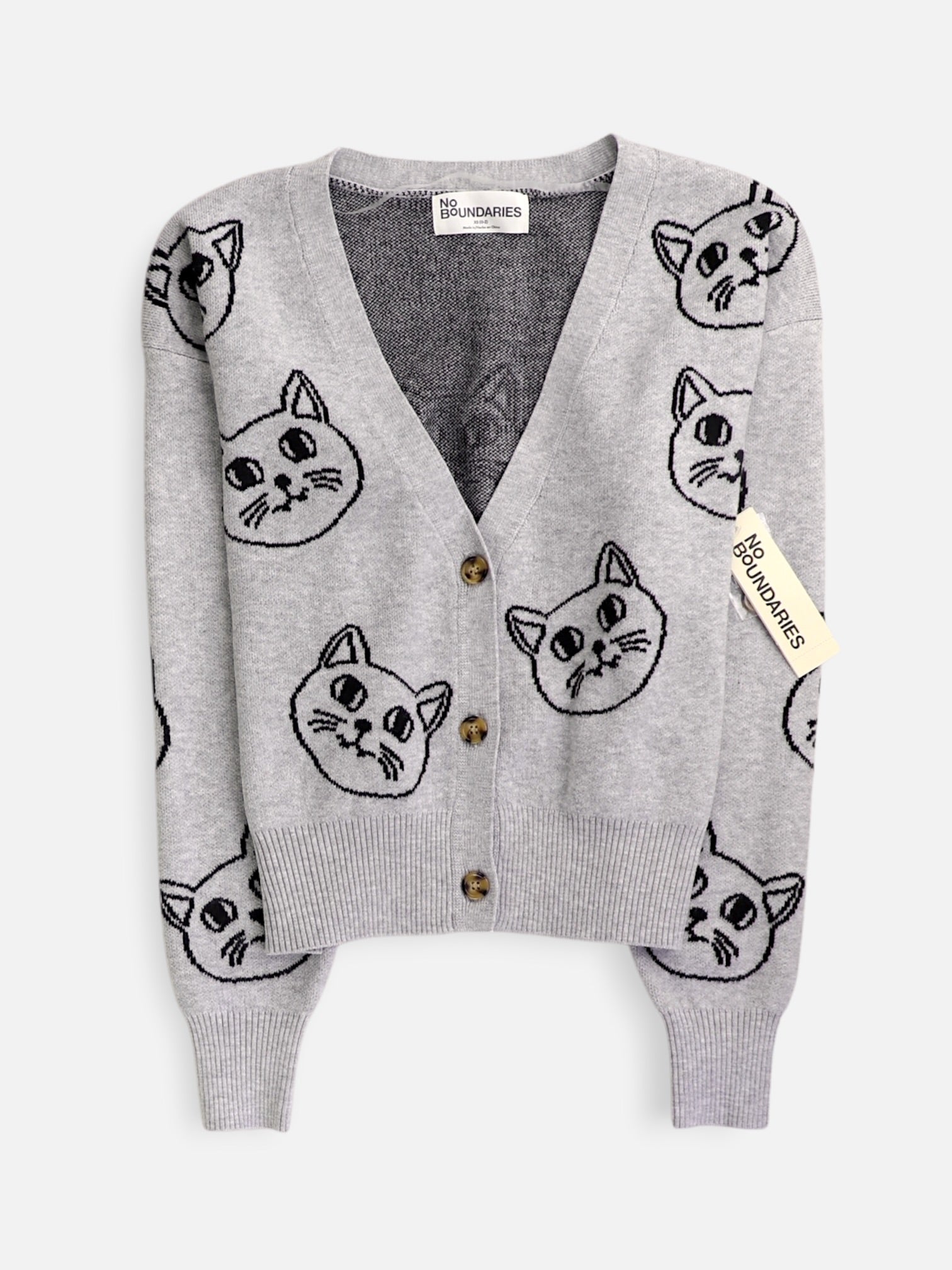 NOBO Sueter Cardigan Casual - Mujer - XS