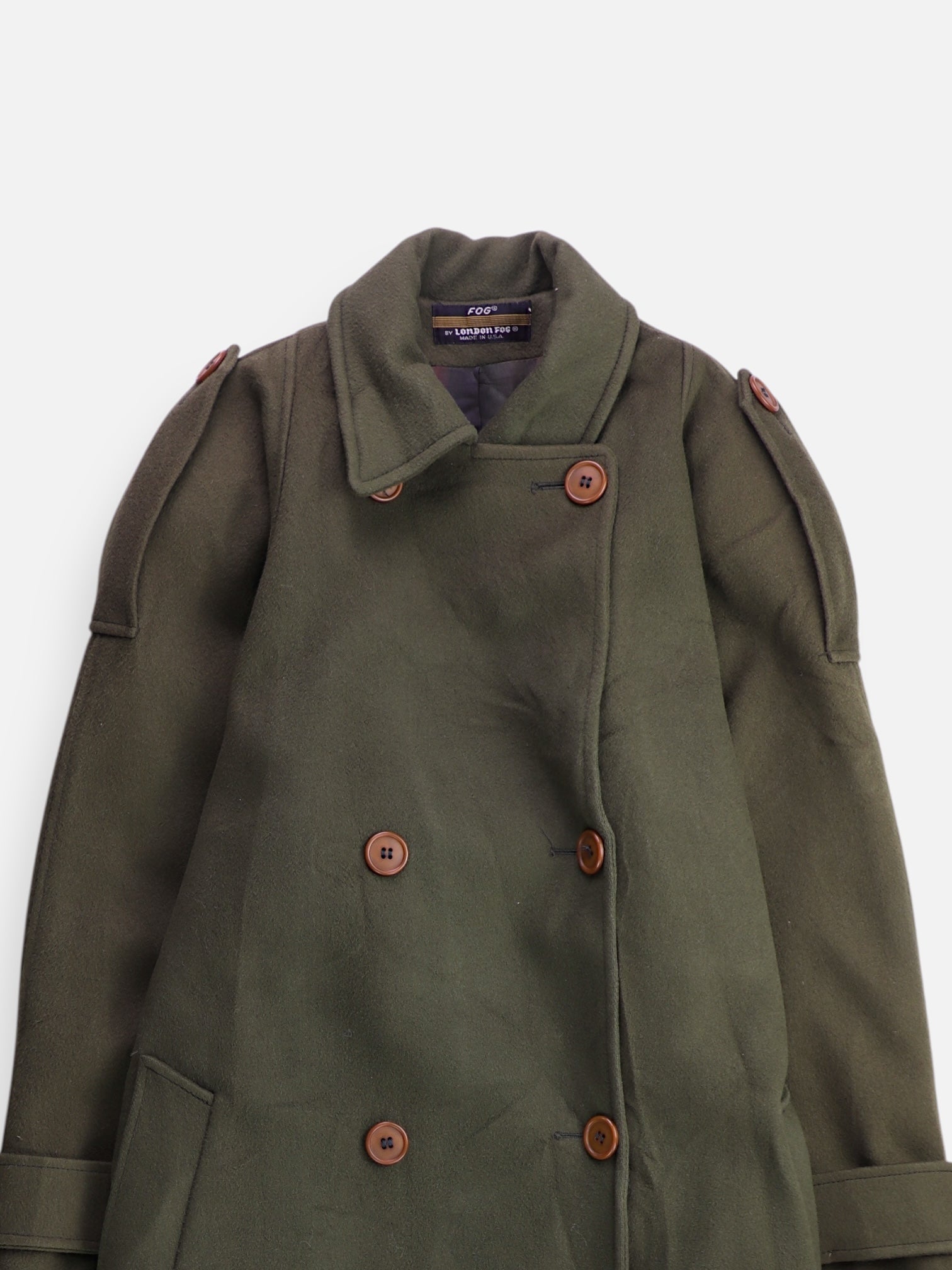 LONDON FOG Abrigo Trench Coat Casual - Mujer - 8R