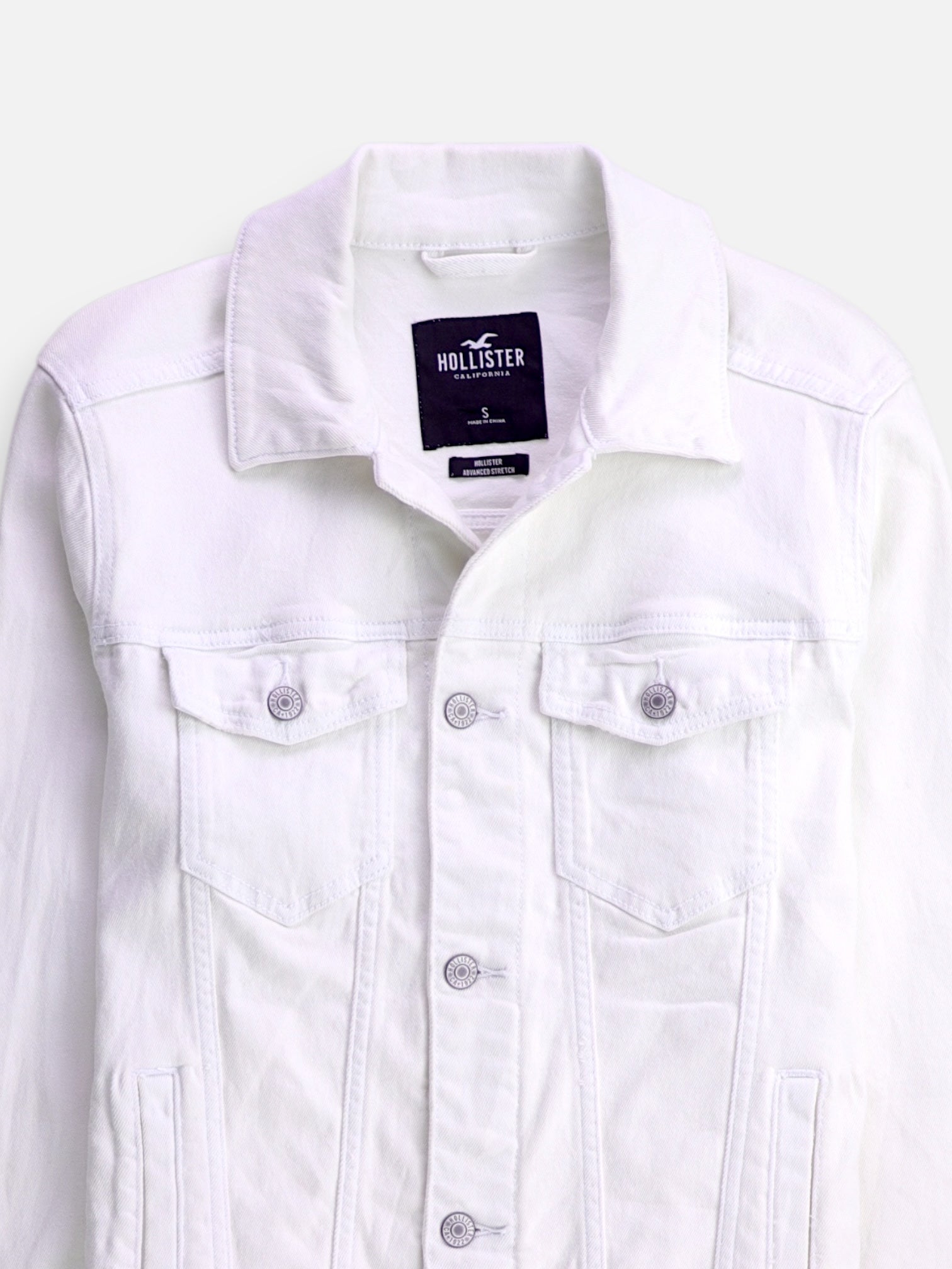 Hollister Chaqueta Casual Denim - Hombre - Small