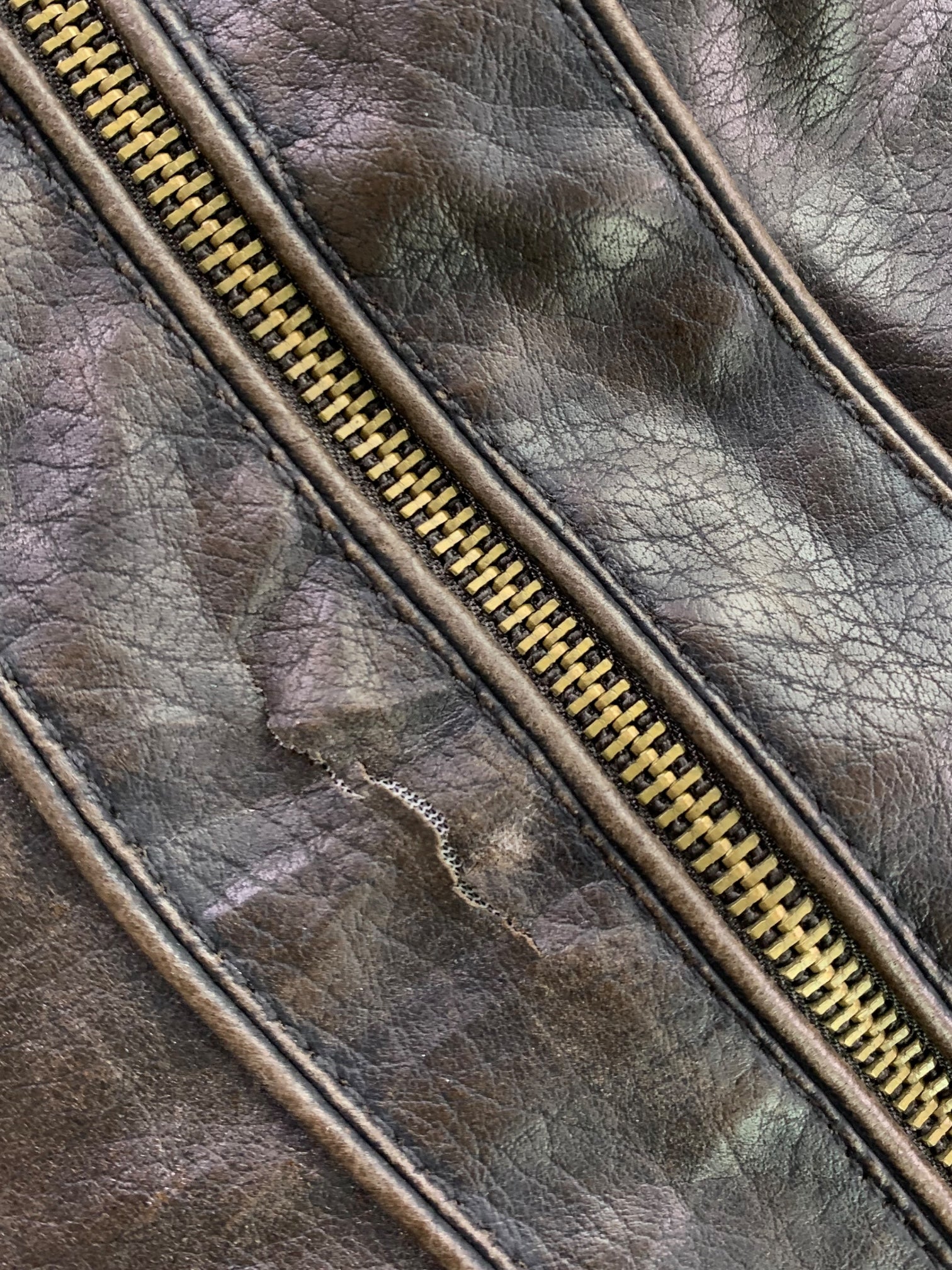 Chaqueta Casual Cuero - Mujer - XL