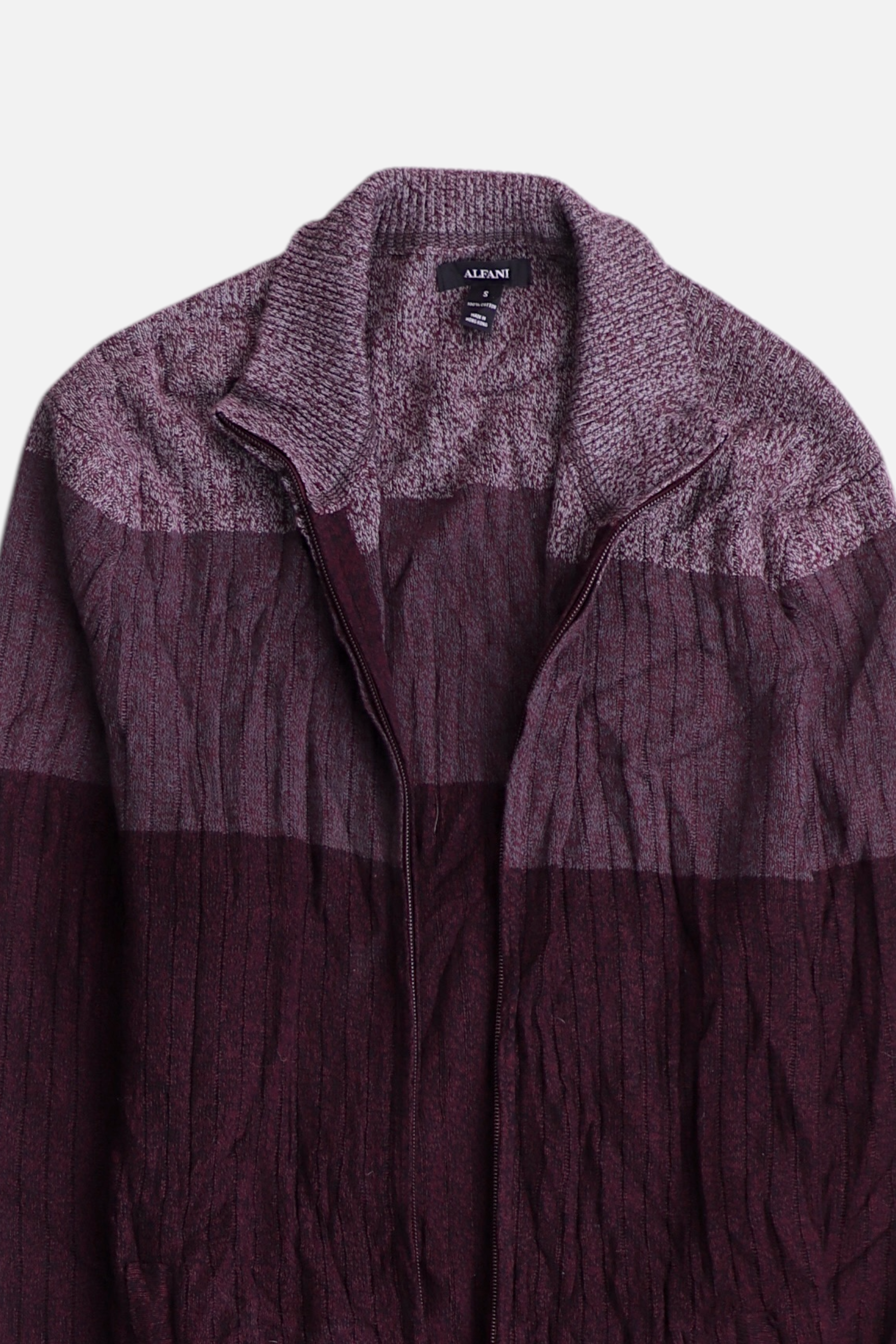 ALFANI Sueter Fleece Color Block - Hombre - Small