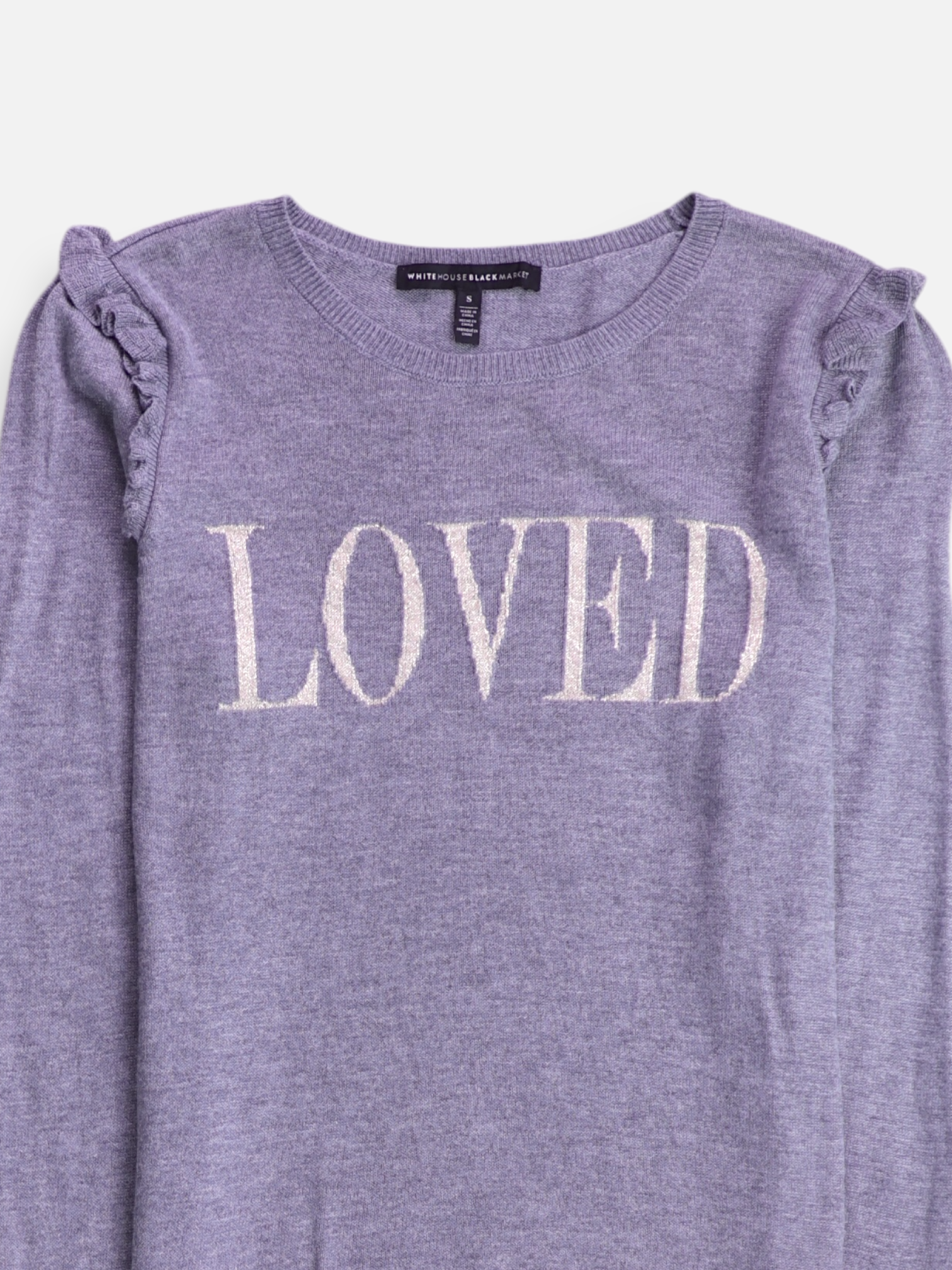 White House Black Market  Sueter Knit Casual - Mujer - Small