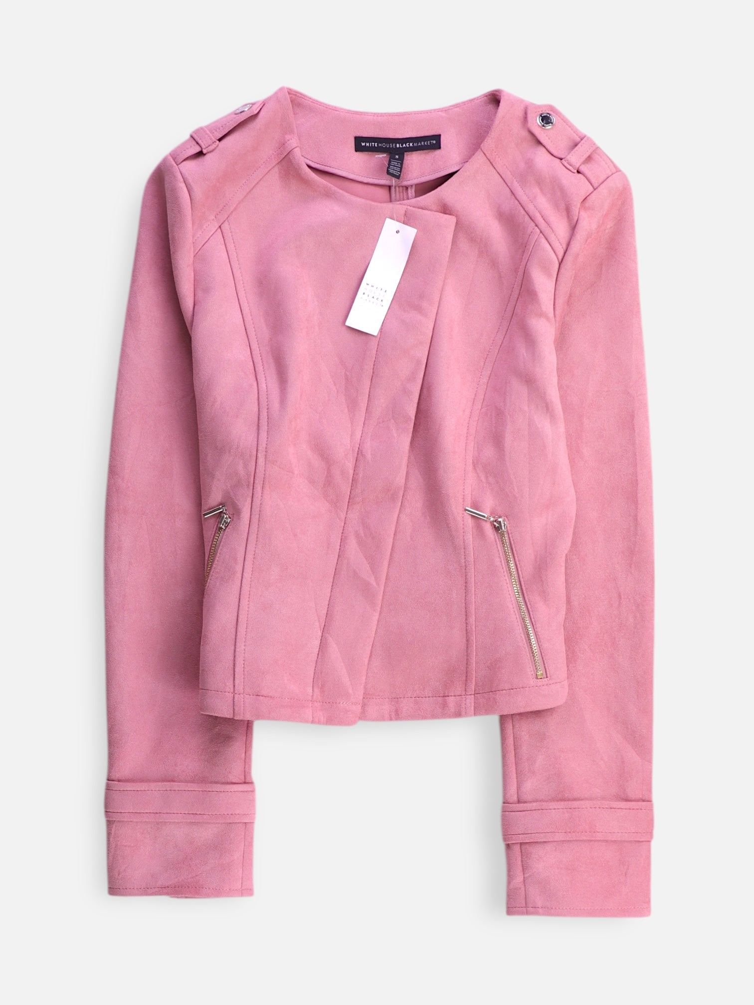 White House Black Market  Chaqueta Casual Suede - Mujer - Small