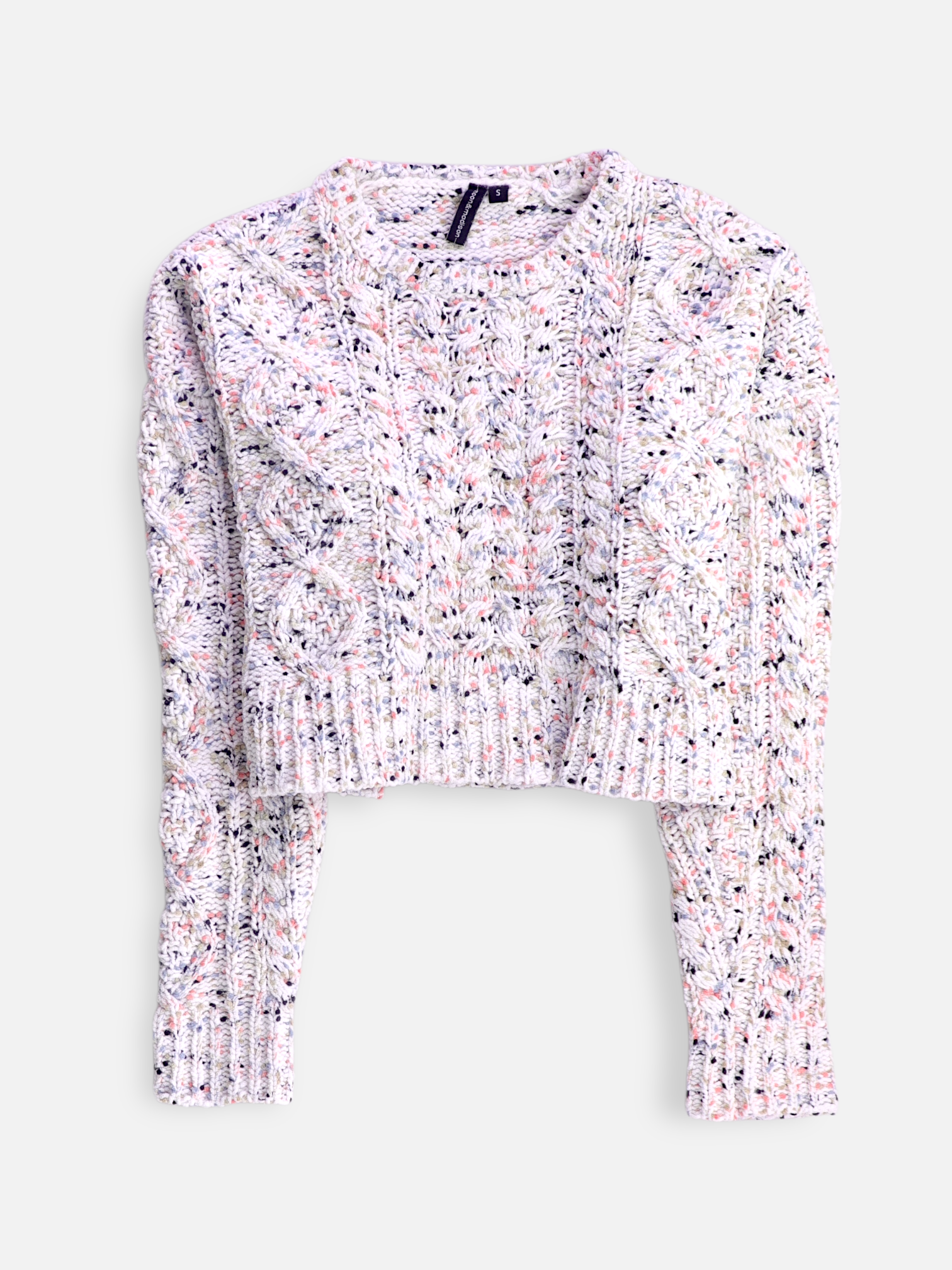 Sueter Knit Crop Top - Mujer - Small