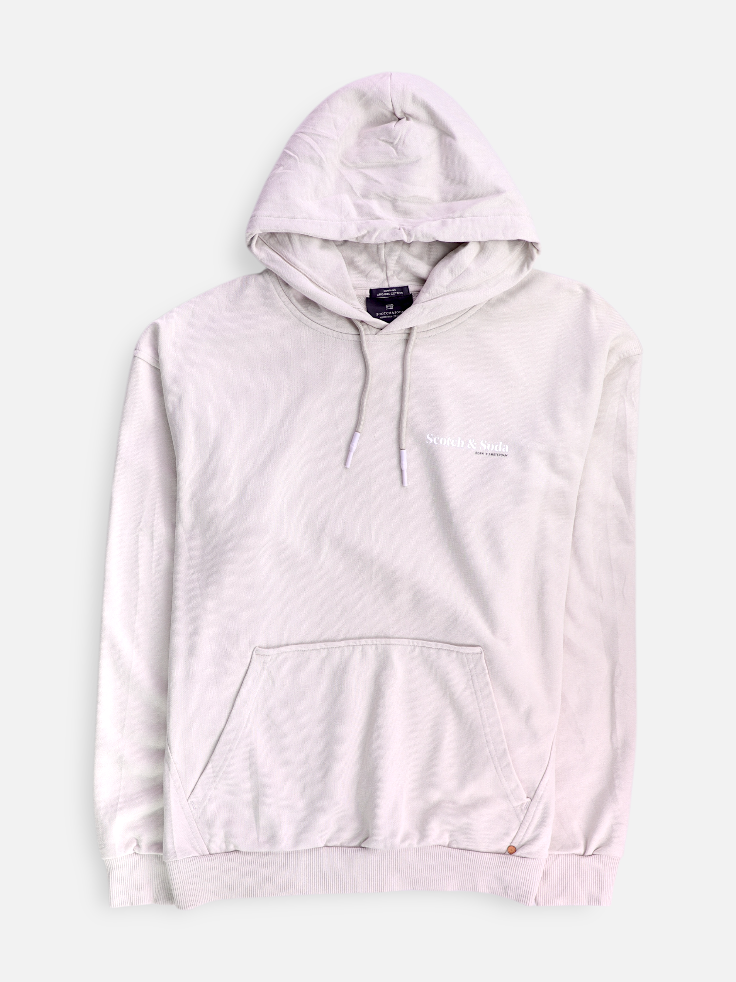 SCOTCH & SODA Sudadera Hoodie Basic - Hombre - XL